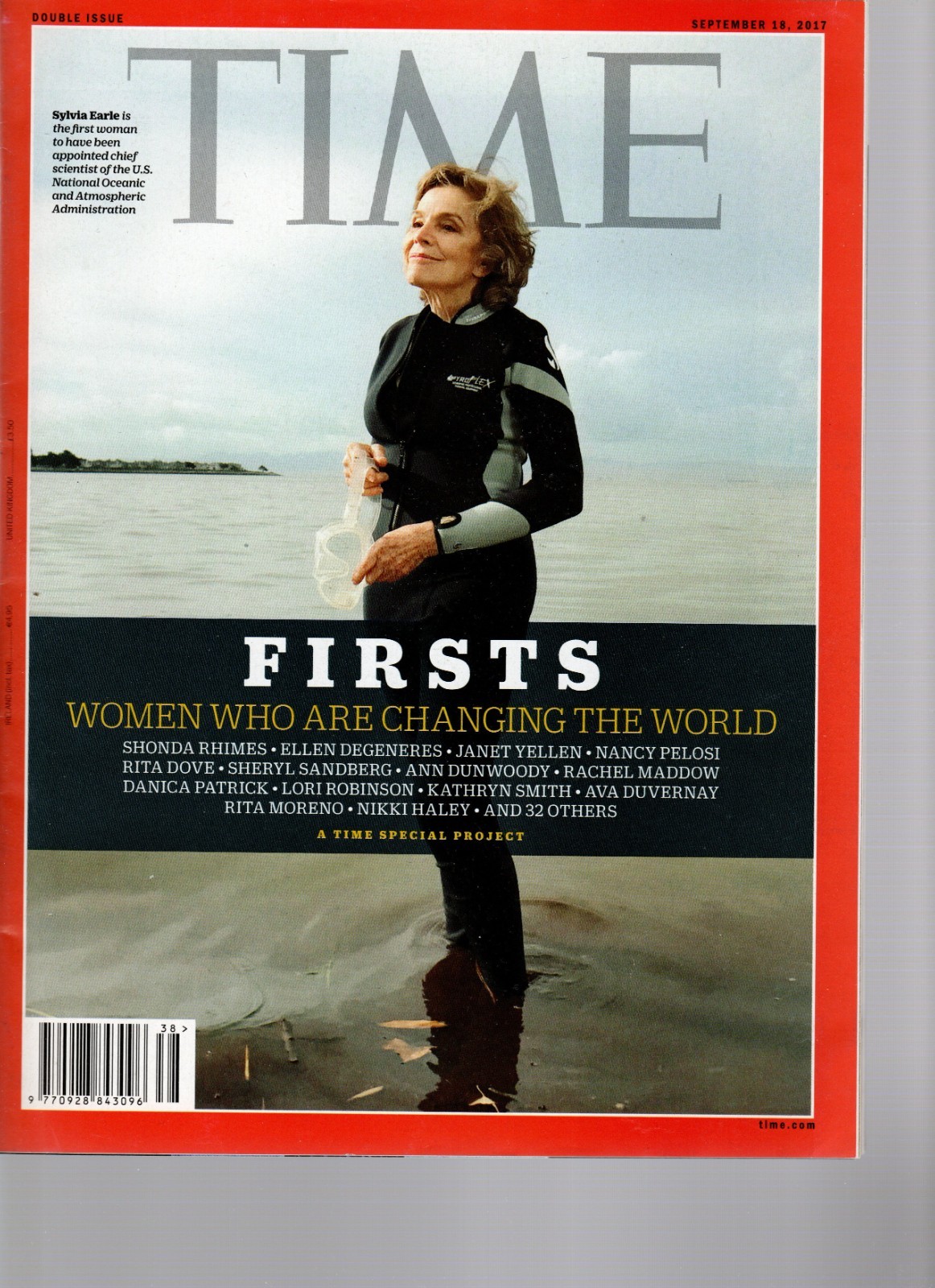Time Magazine Back Issue – Choose Your Own – Sylvia Earle, Joe Biden, India