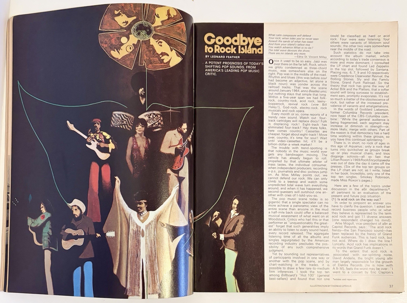 PENTHOUSE Magazine – May 1971 Centerfold Intact Robert Bloch – Mao – Guccione