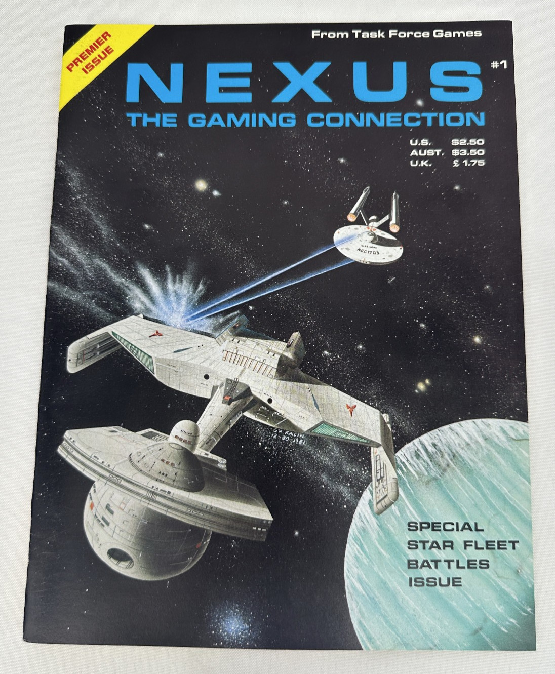 Nexus The Gaming Connection #1 Task Force Games 1982 Star Fleet Battles
