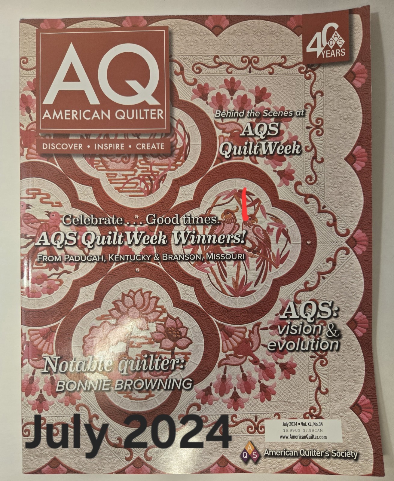 American Quilter magazines 2023/2024 (6 Different Months Available)