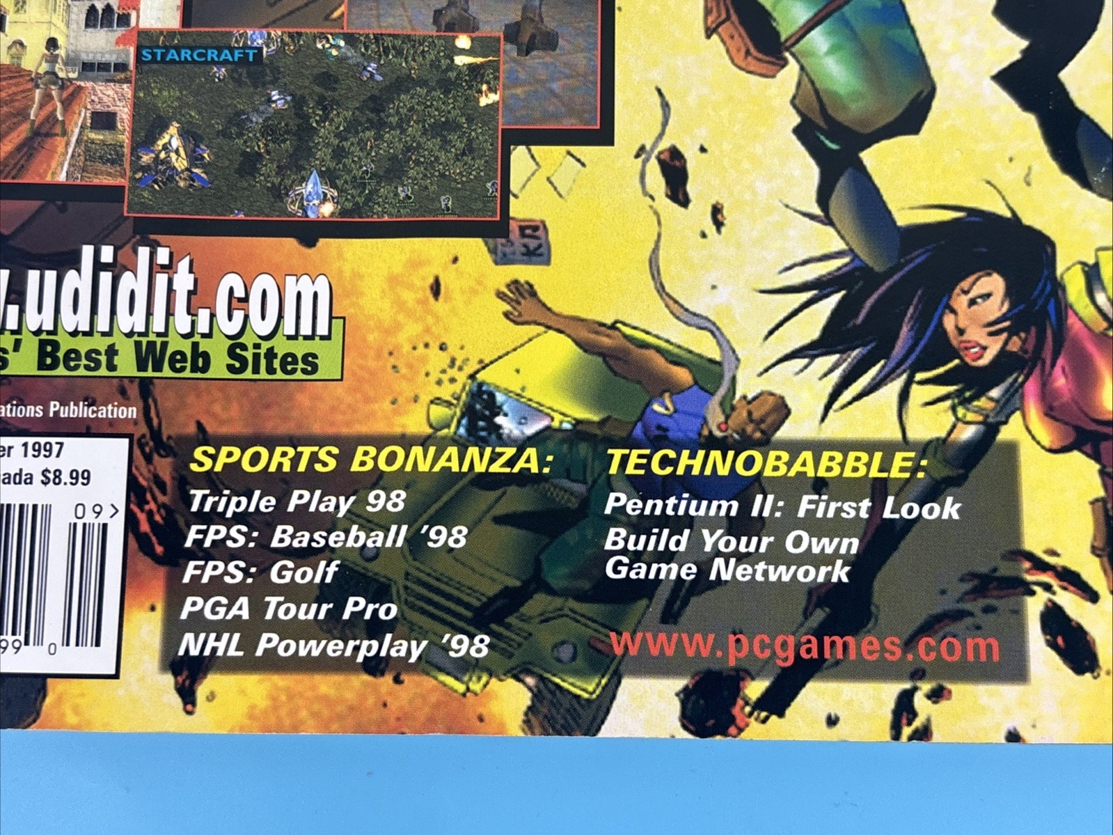 Vtg PC Games Video Game Magazine Vol#4 #7 Sept 1997 Daikatana & 27 Reviews!