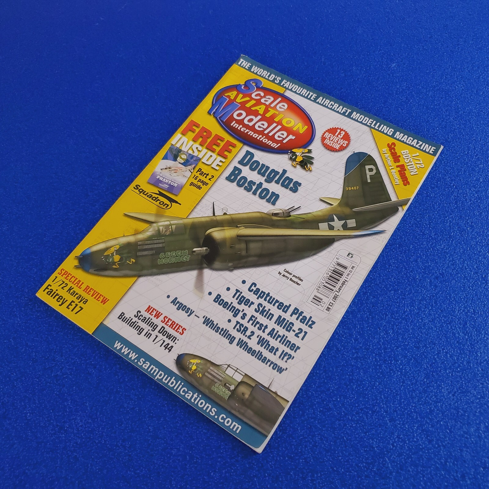 SCALE AVIATION MODELLER: DOUGLAS BOSTON FEBRUARY 2007 VOL. 12 NO. 2 MAGAZINE