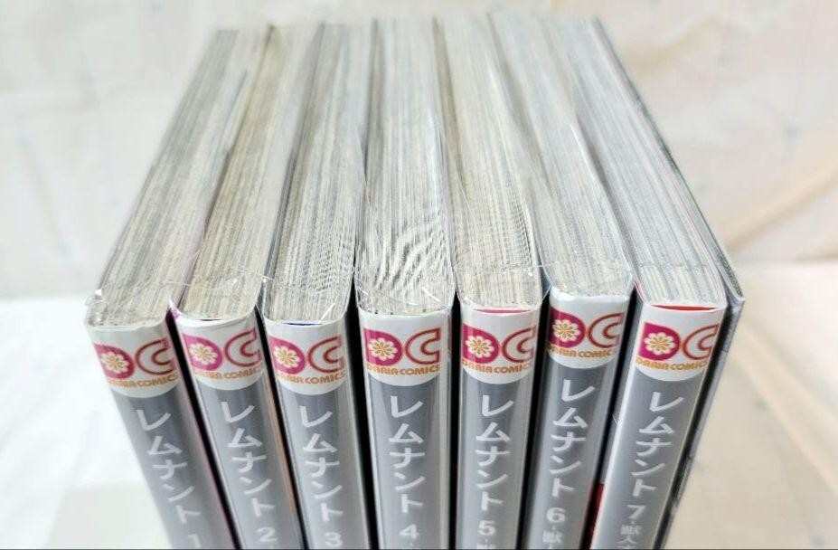 Remnant Jujin Omegaverse 1-7 Comic set – Hana Hasumi Japanese Yaoi Manga Book