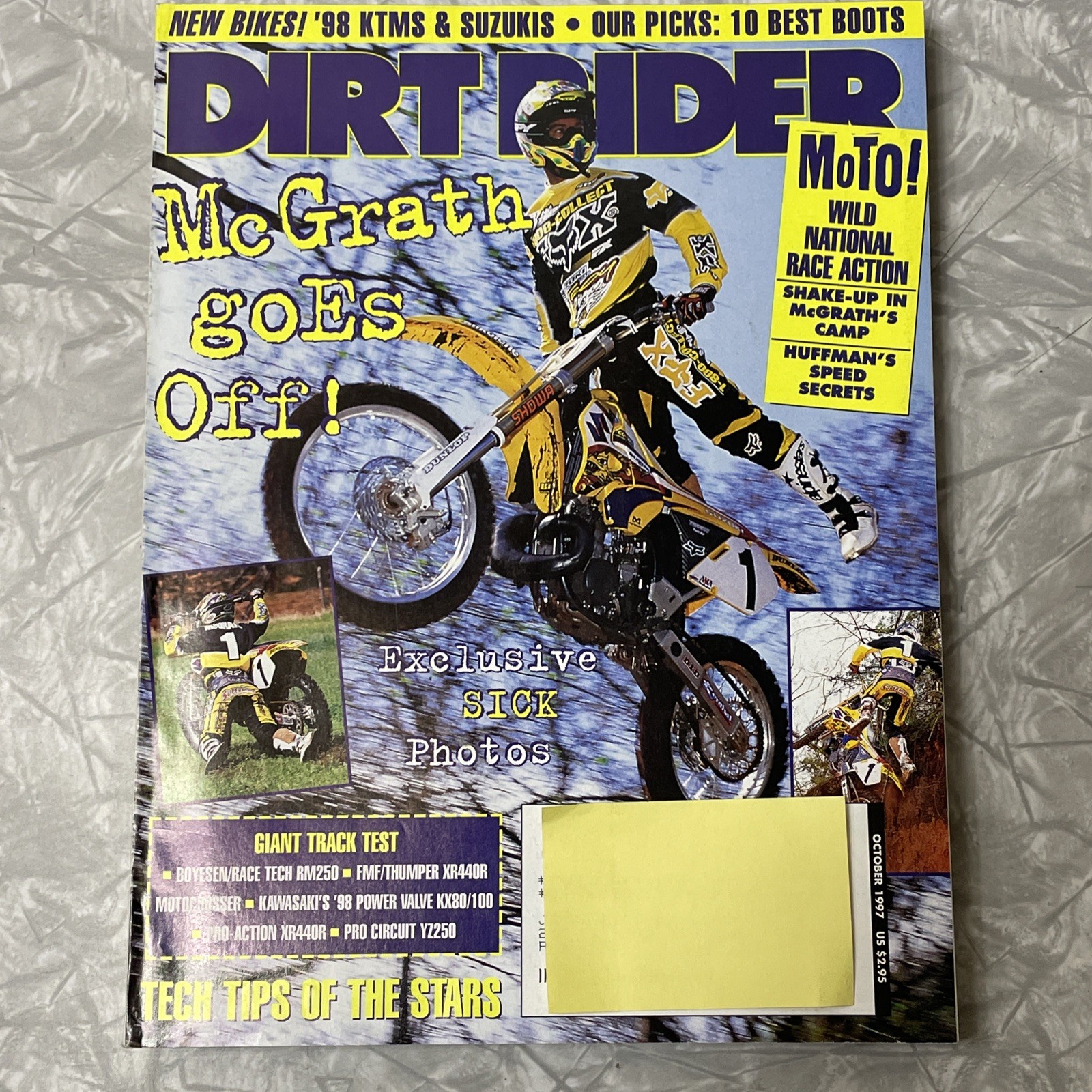 Dirt Rider Magazine 1997 Complete Year Lot Of 12 Issues Bike Motocross Moto! MX