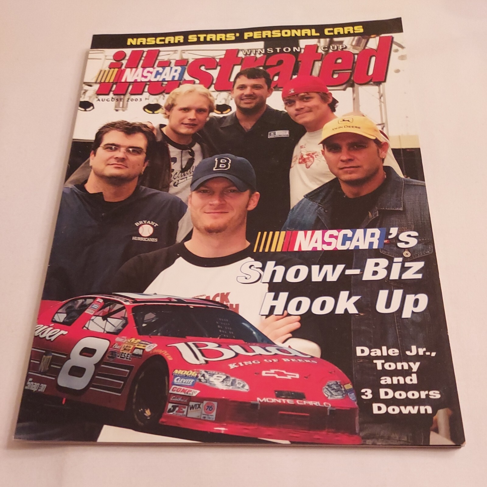 2003 August, NASCAR Illustrated Magazine, NASCAR Stars’ Personal Cars (MH414)