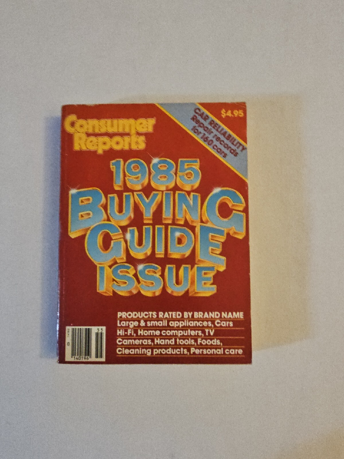 1984 December, Consumer Reports HandBook, Buying Guide, (MH912)