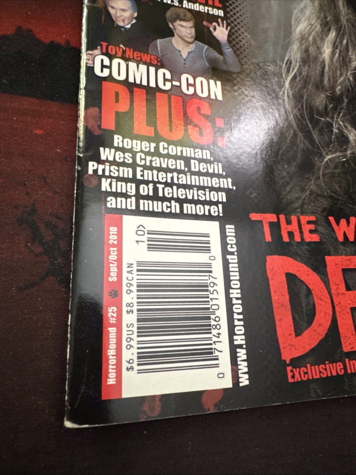 HORROR HOUND Magazine #25 The Walking Dead Stephen King Roger Corman