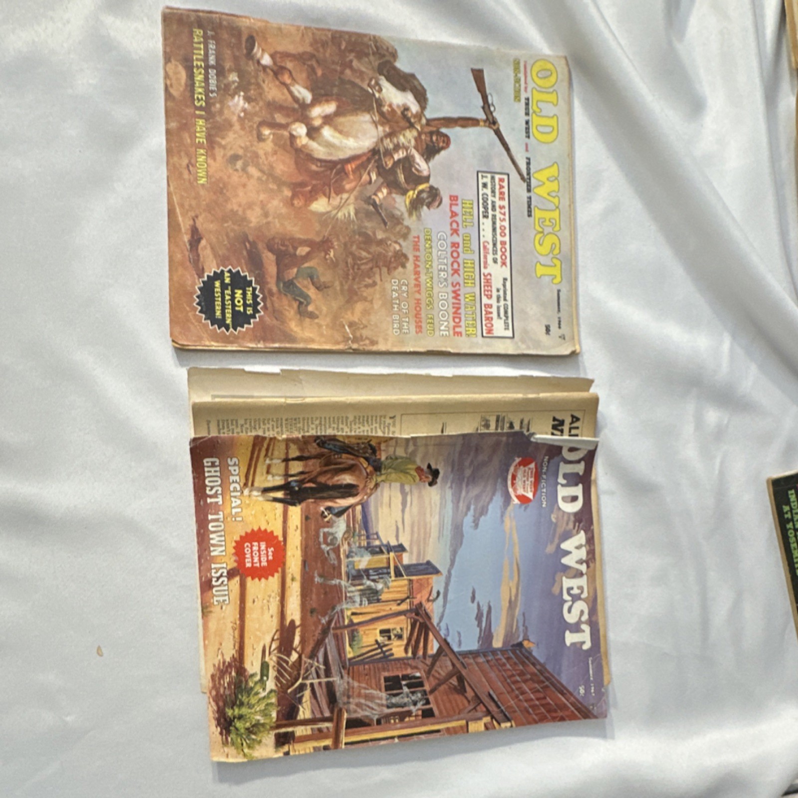 Old West Magazine Summer 1966 And Summer 1967