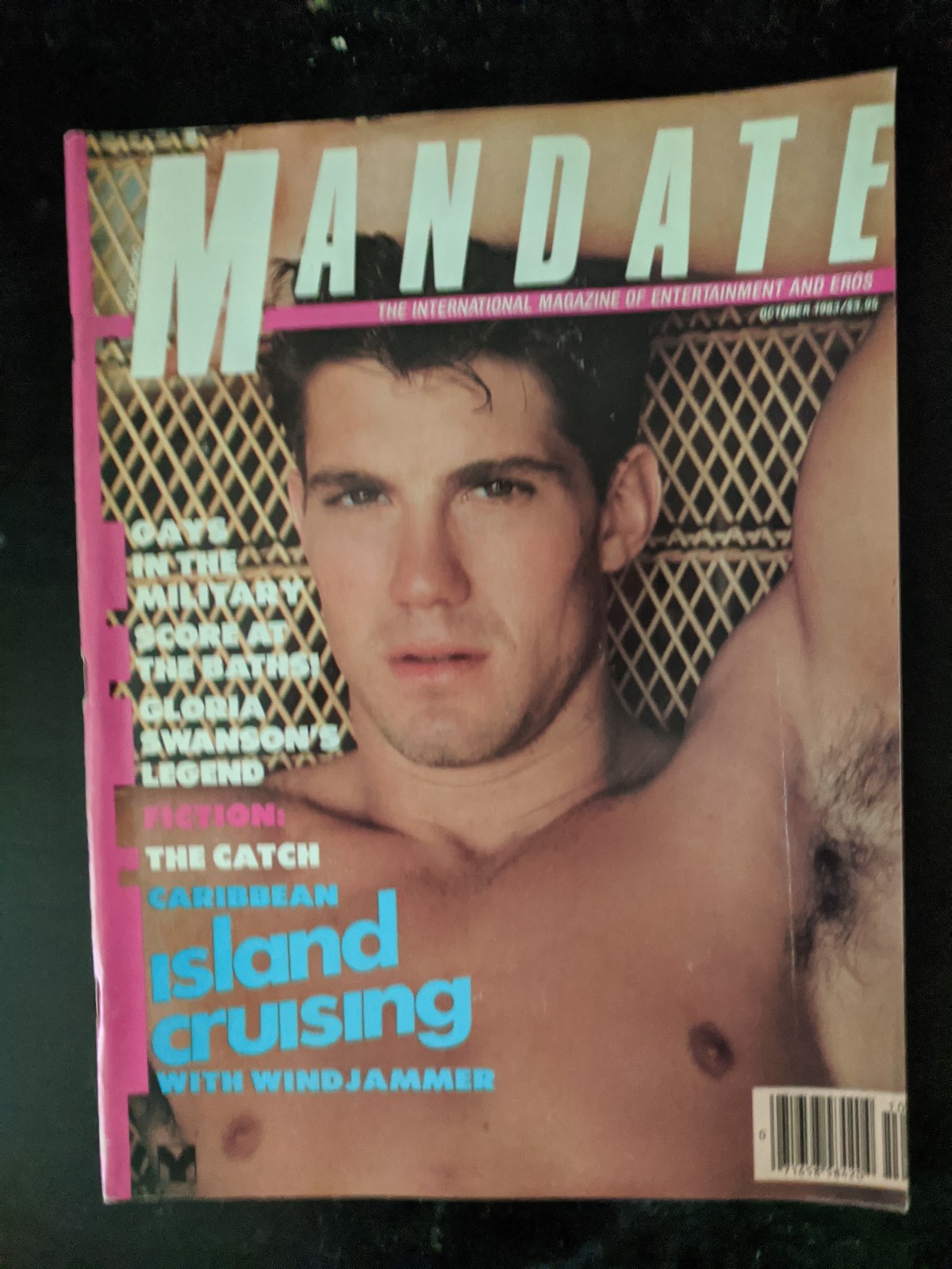 Mandate Magazine October 1983, Nude Men, Gay Fiction, Collector Item