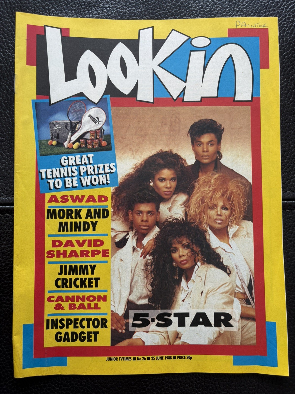 LOOK IN MAGAZINE 25 JUN 1988 #26 5 STAR / ASWAD