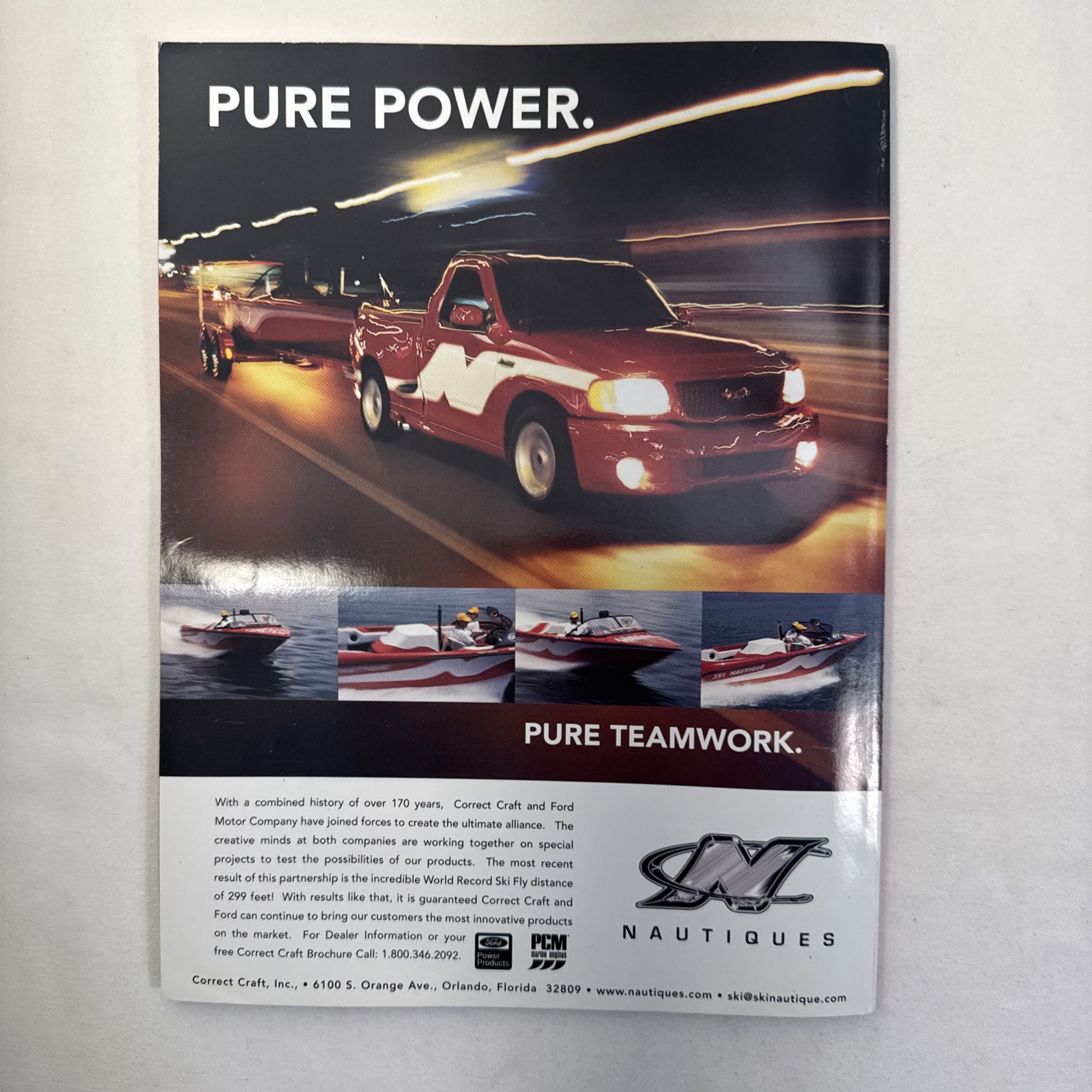 Powerboat Magazine October 2000 Our 3rd Stop In Texas 2001 Sneak Preview