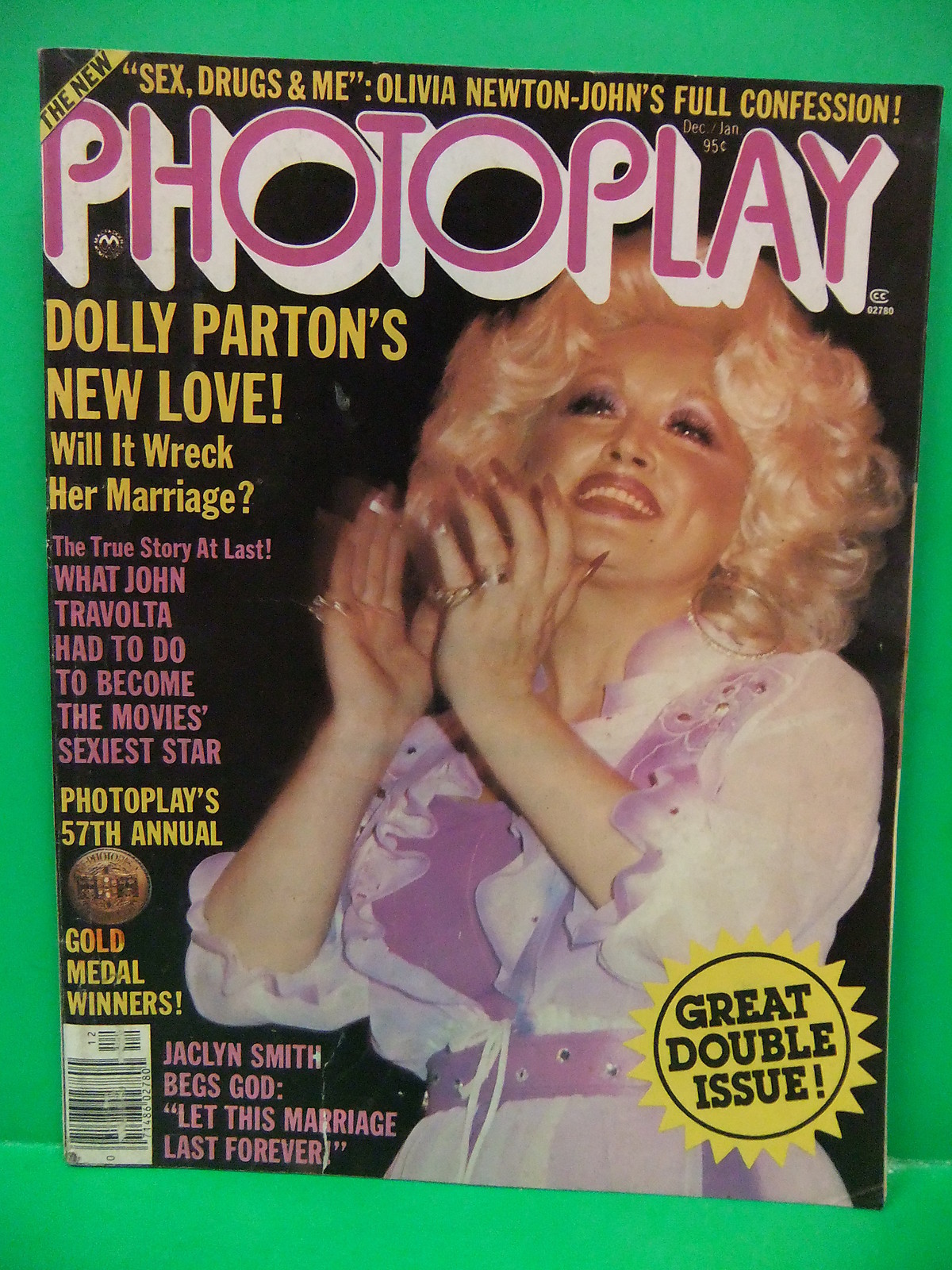 Photoplay Dec 1978 Jan 1979 Dolly Parton Gary Busey Jaclyn Smith John Travolta