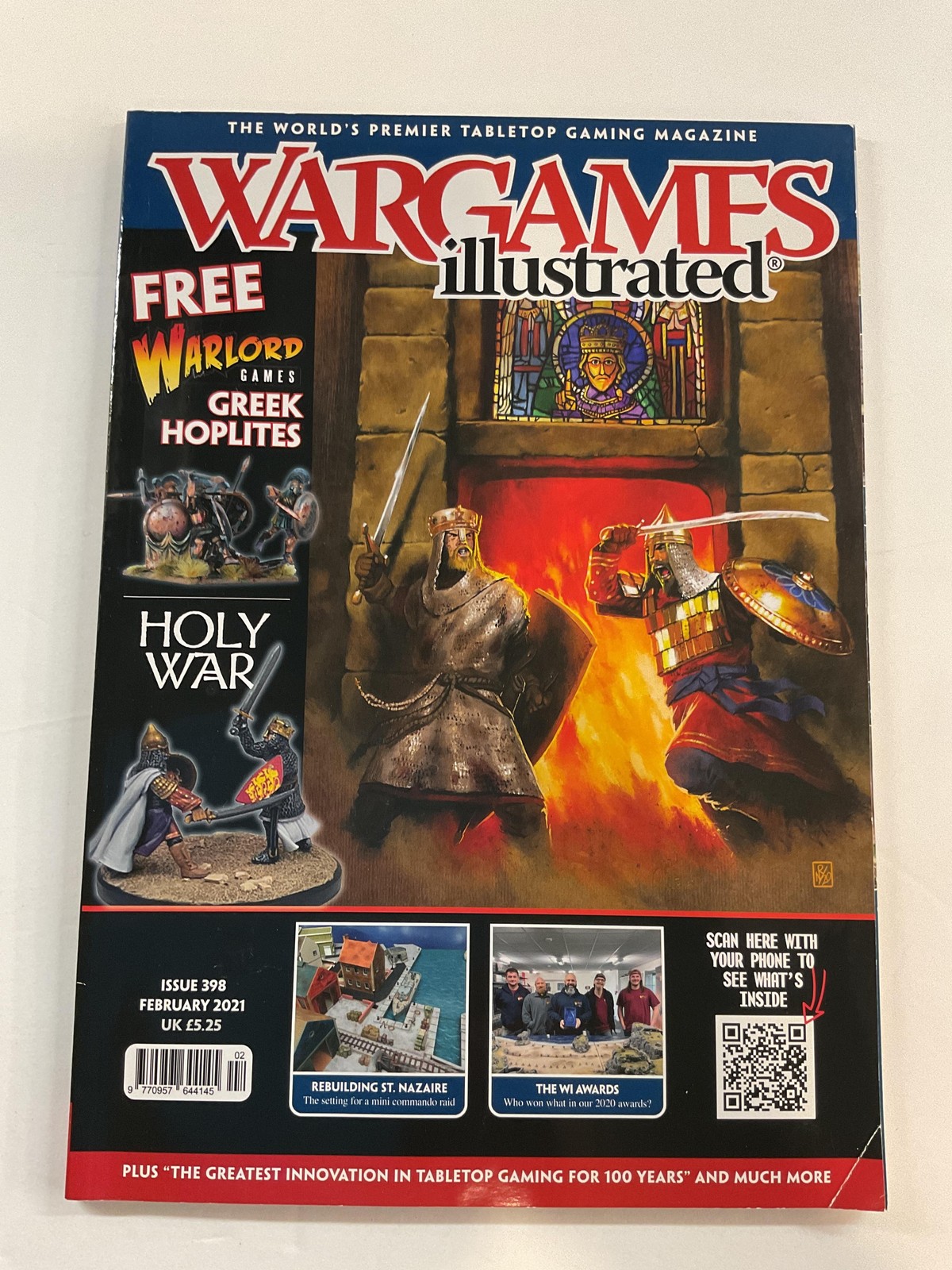 Wargames Illustrated Magazine Issue 398 February 2021 UK Tabletop Softcover
