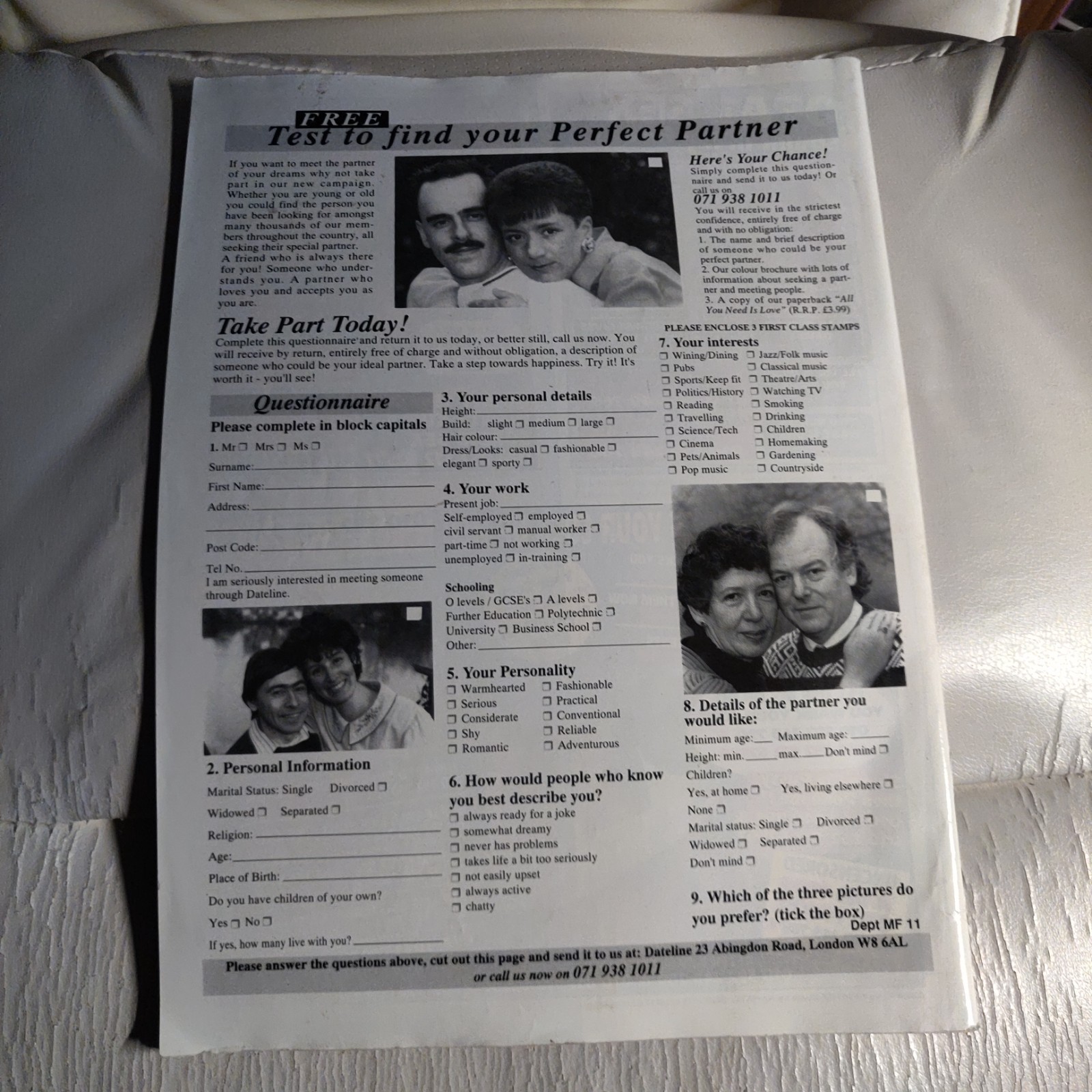 Mayfair Magazine July 1994 Volume 29 No 7 – Susan Stewart Nicola Palin