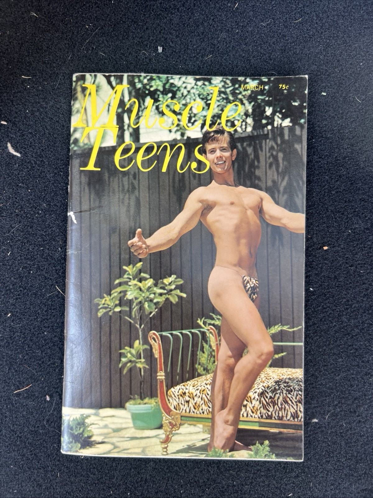 Vintage Muscle Teens #2 Physique Male Models Magazine March 1966 Gay Interest