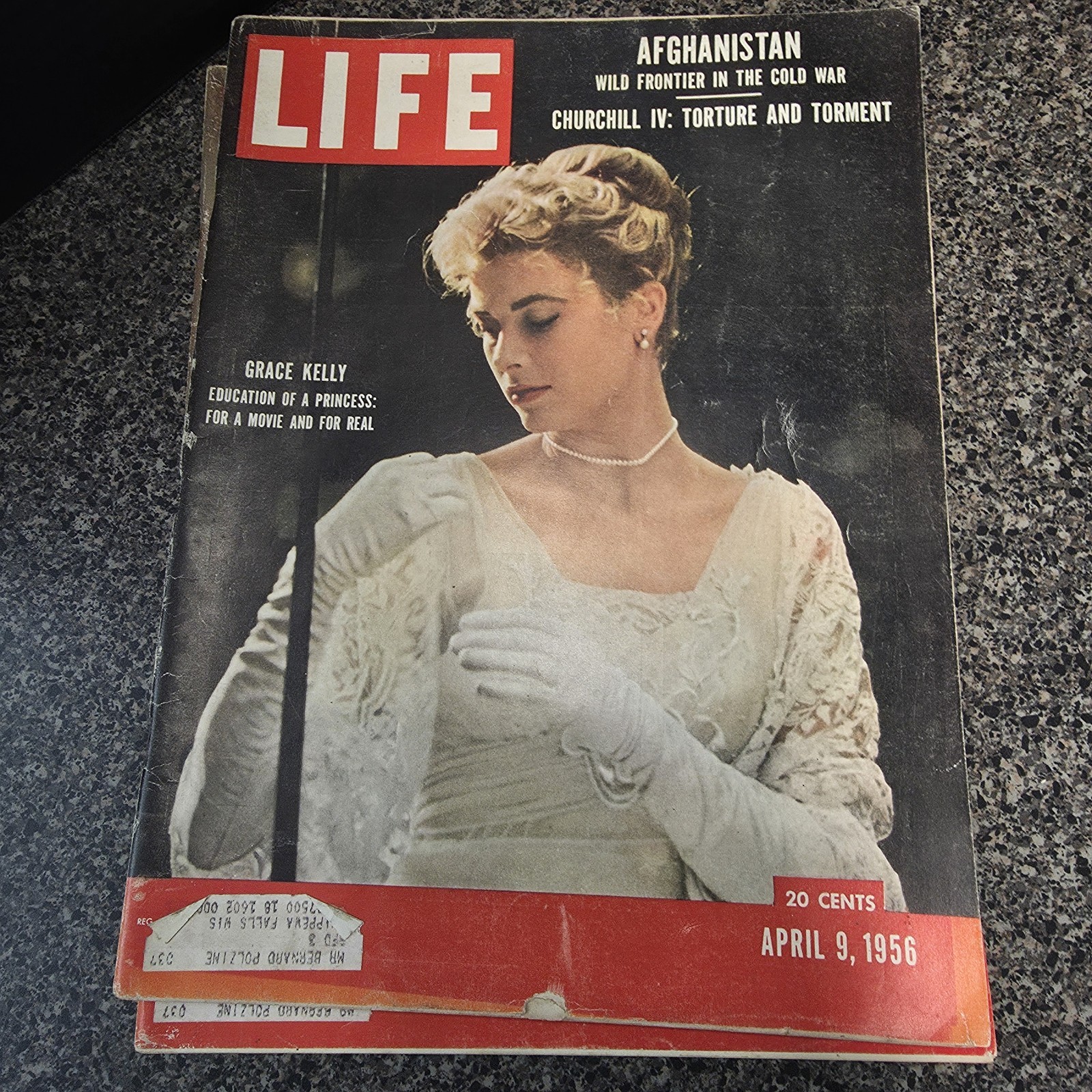 VTG LIFE Magazine Lot (8) Lucille Ball Family Audrey Hepburn Grace Kelly 1950s