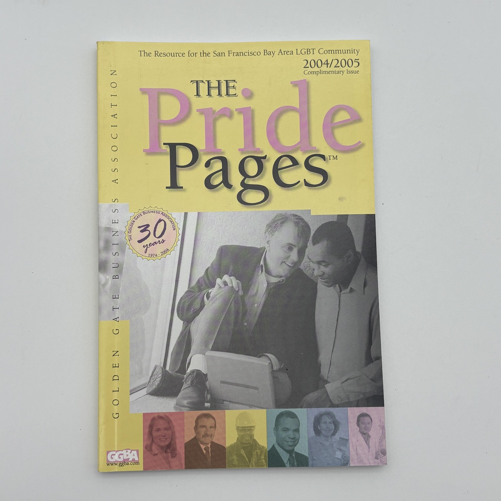 Vintage 2004 Pride Pages LGBT Directory San Francisco Softcover USA