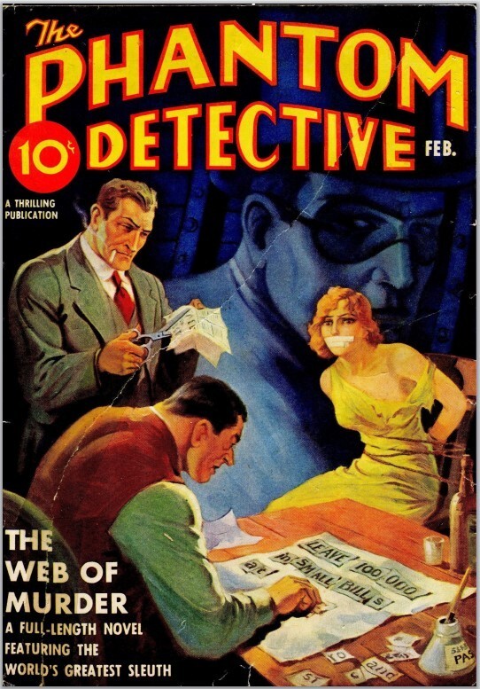 PHANTOM DETECTIVE MAGAZINE 16 Choice Issue Collection On USB Flash Drive