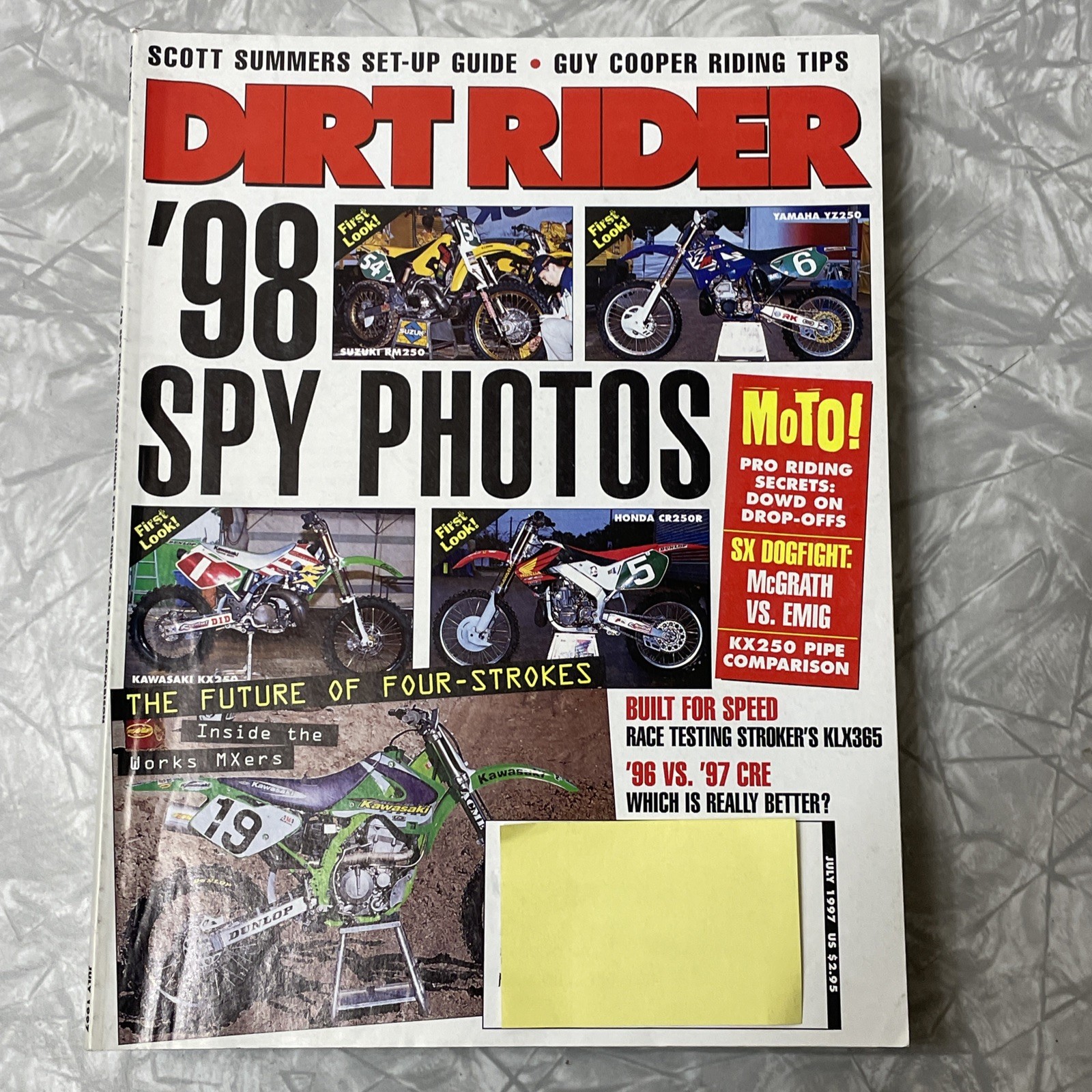 Dirt Rider Magazine 1997 Complete Year Lot Of 12 Issues Bike Motocross Moto! MX