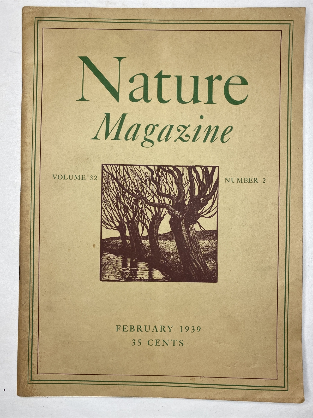 Nature Magazine February 1939 conservation Natural Resources