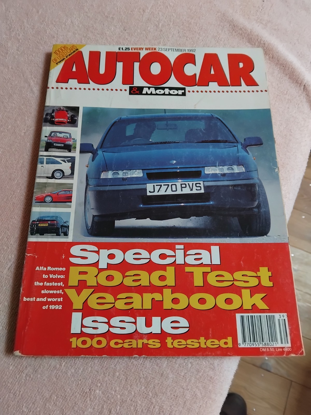 Autocar 23/9/92 James May Prank Sacked Porsche 928 Road Test Yearbook FREE POST
