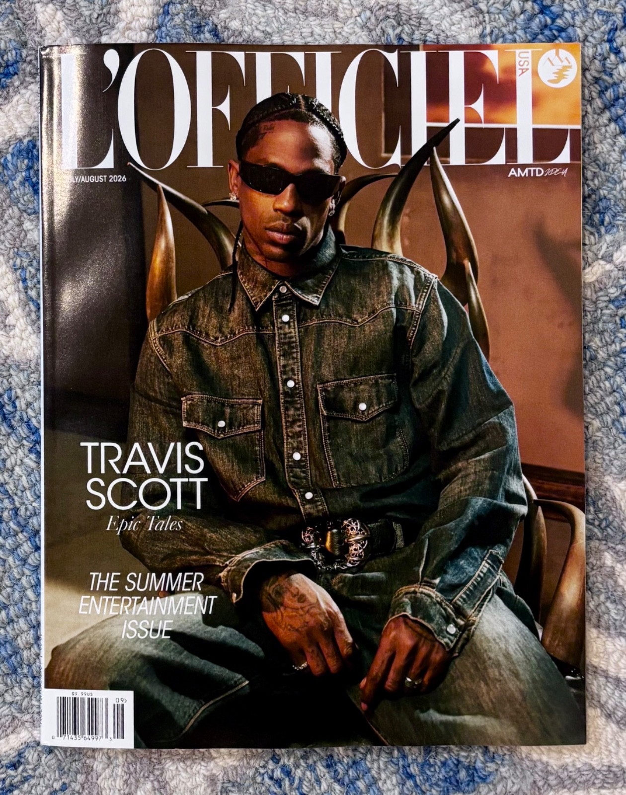 L’Officiel MAGAZINE August 2026 W TRAVIS SCOTT Kylie ELLE UK June DOJA CAT Vogue