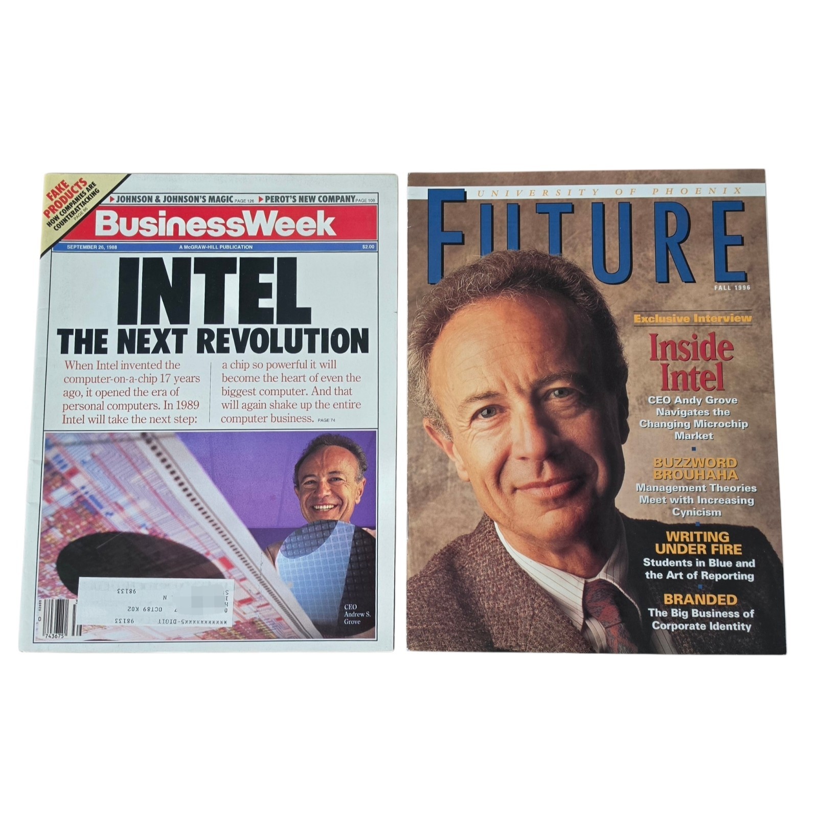 BusinessWeek 9/26/1988 Intel The Next Revolution + Future Fall 1996 Andy…