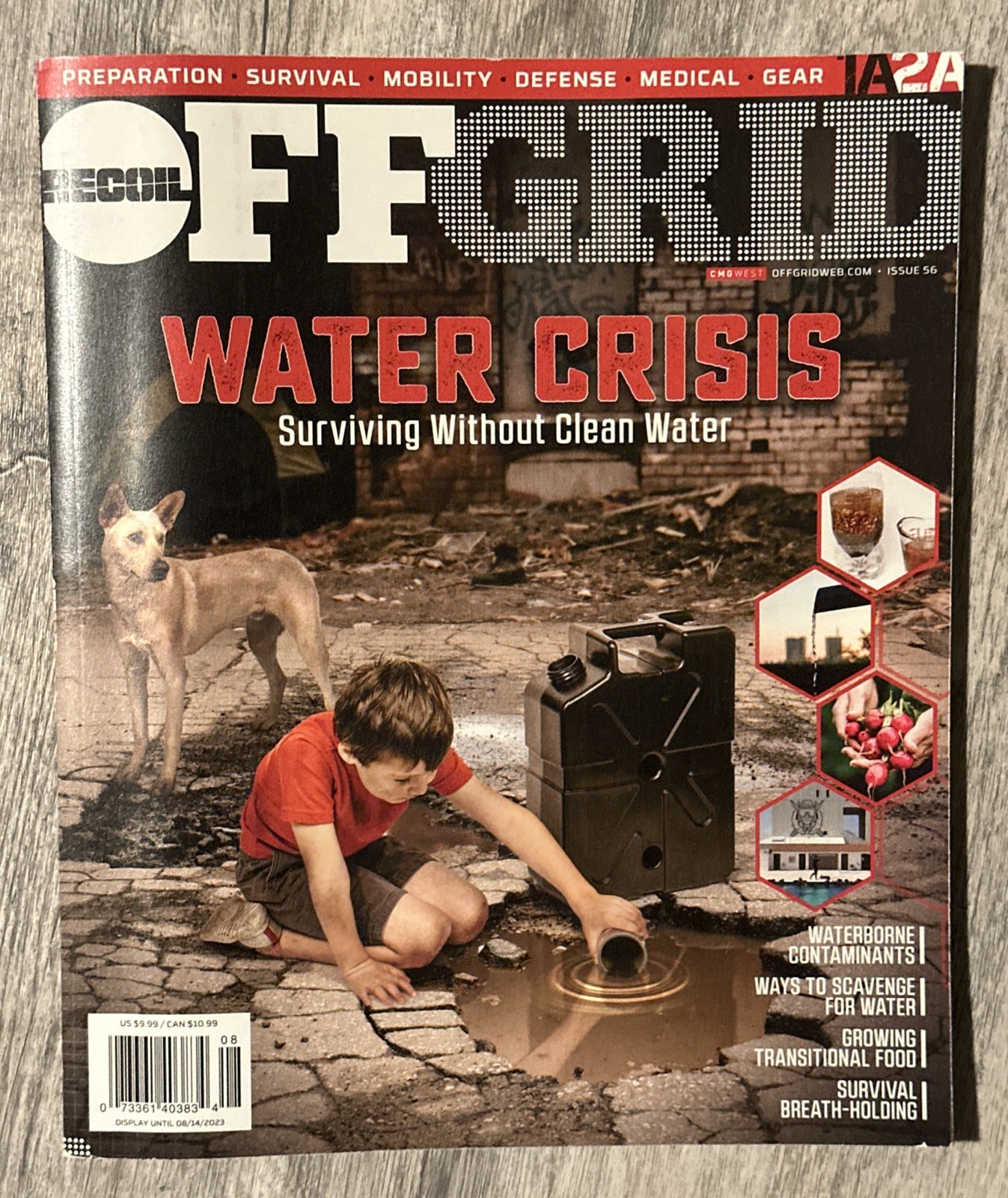 RECOIL Off Grid Magazine Issue 56 2023’Water Crisis