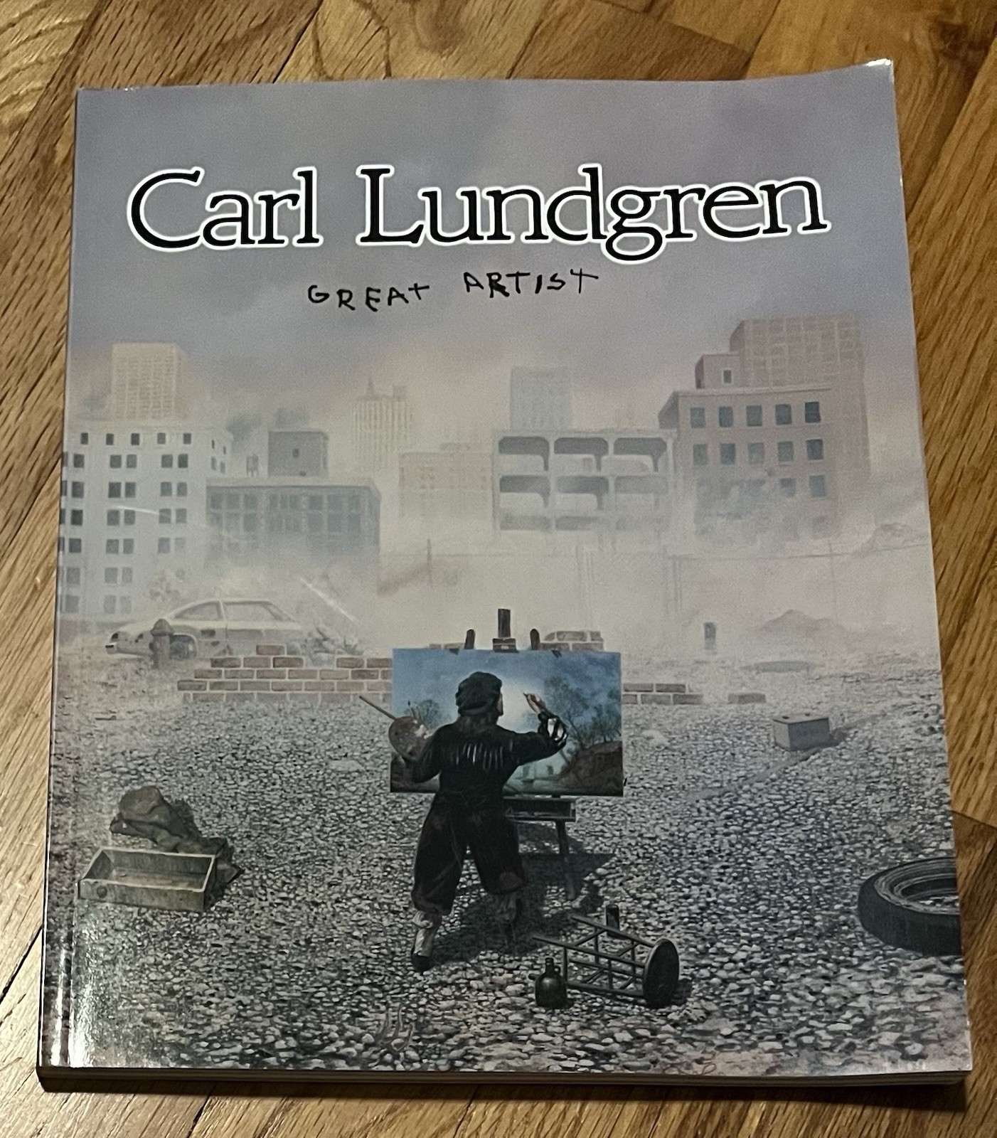 Carl Lundgren: Great Artist Artobiography SIGNED & Numbered 2,102 Of 3,000