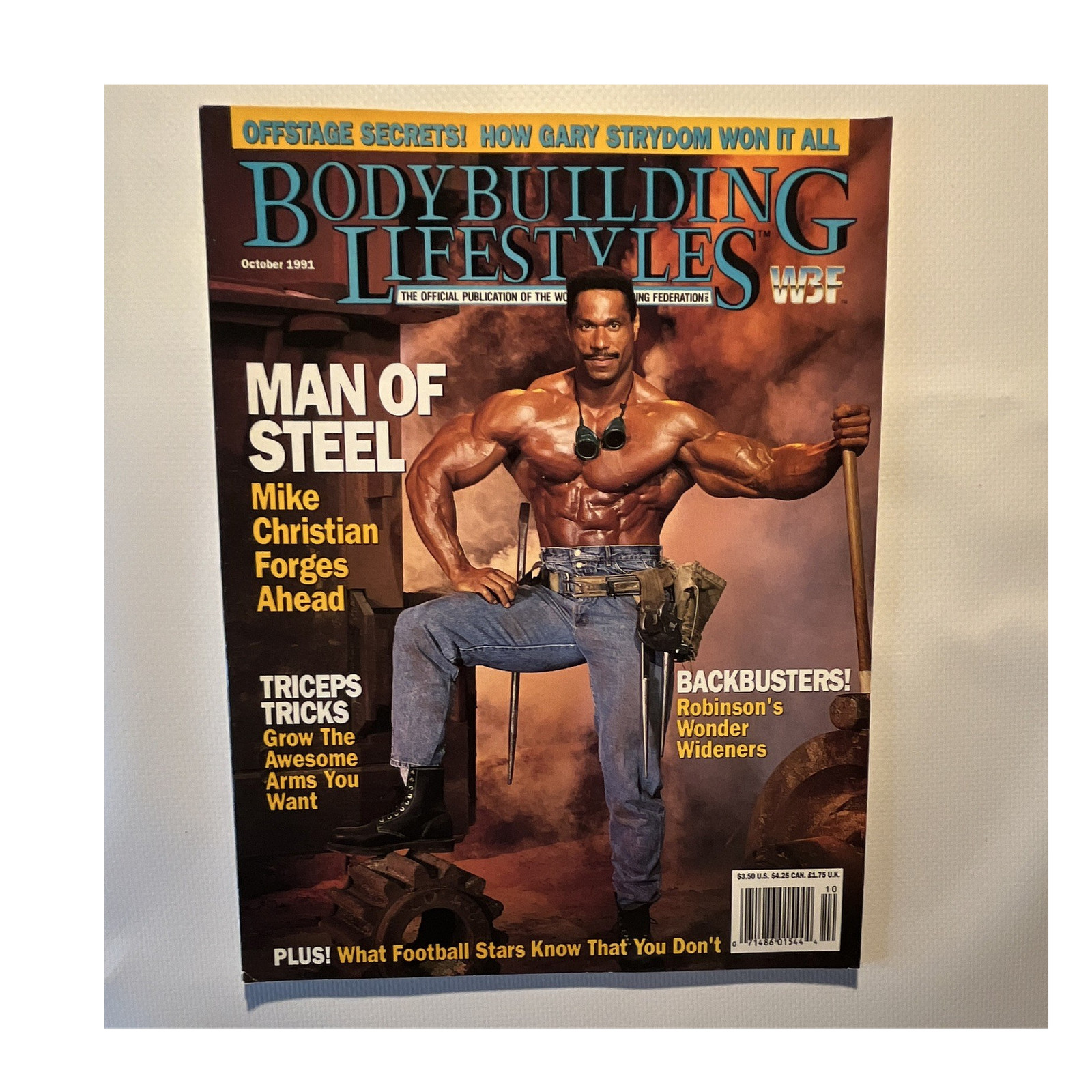 WBF Bodybuilding Lifestyles October 1991 Magazine Bodybuilding Fitness