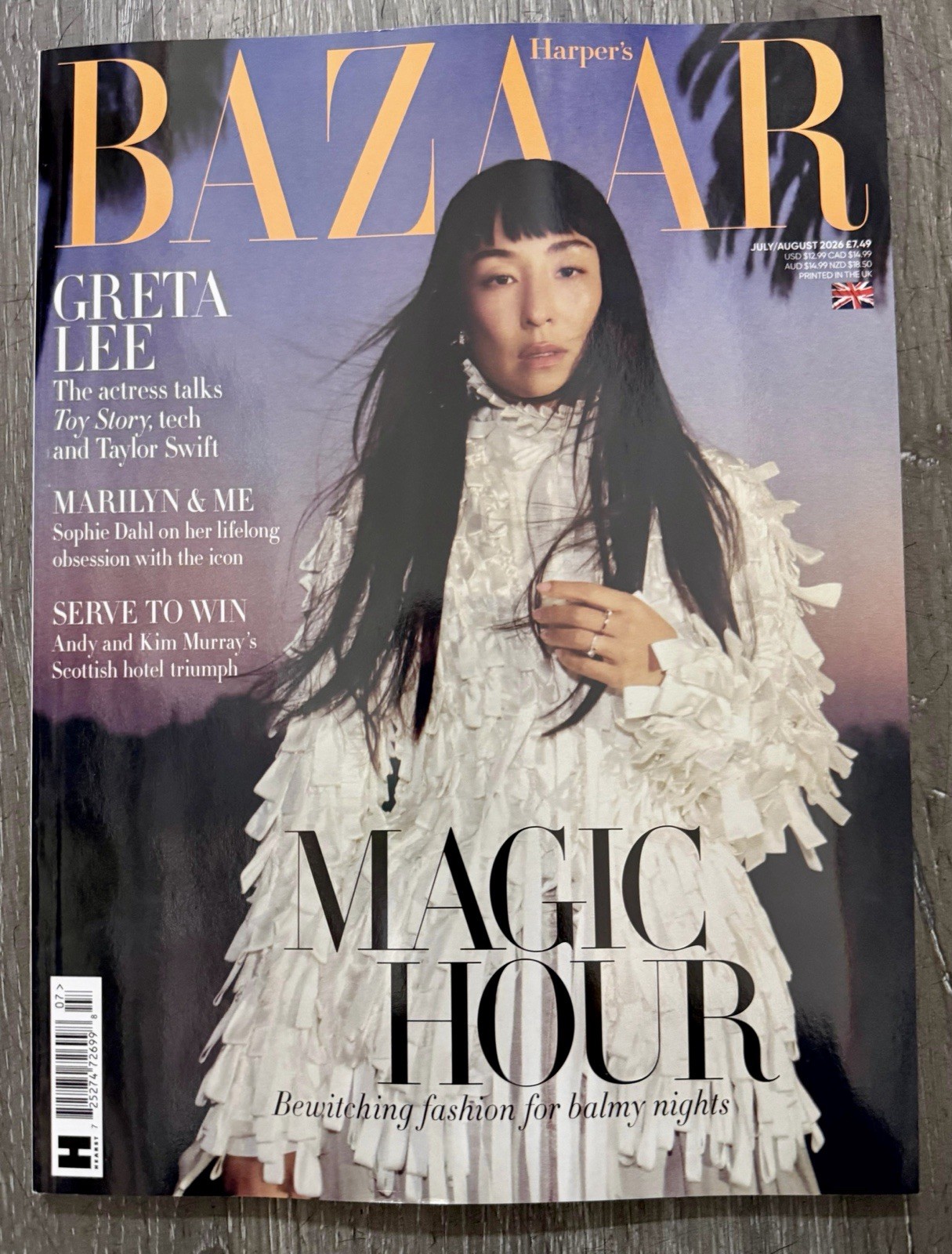 HARPER’S BAZAAR MAGAZINE – UK – JULY 2026 – BRAND NEW