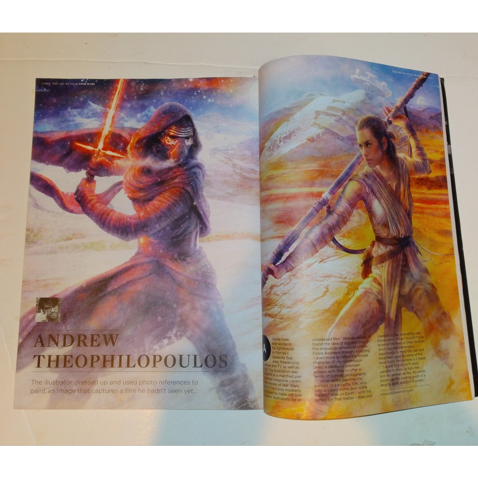 The Art of Film Volume I Star Wars Special Issue Dave Seely 2018