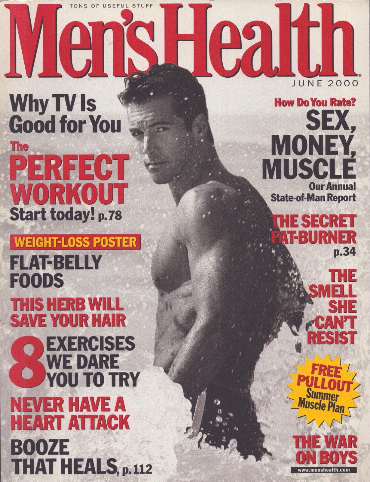 Men’s Health Magazine – June 2000 – The Perfect Workout – 8 Exercises to Try