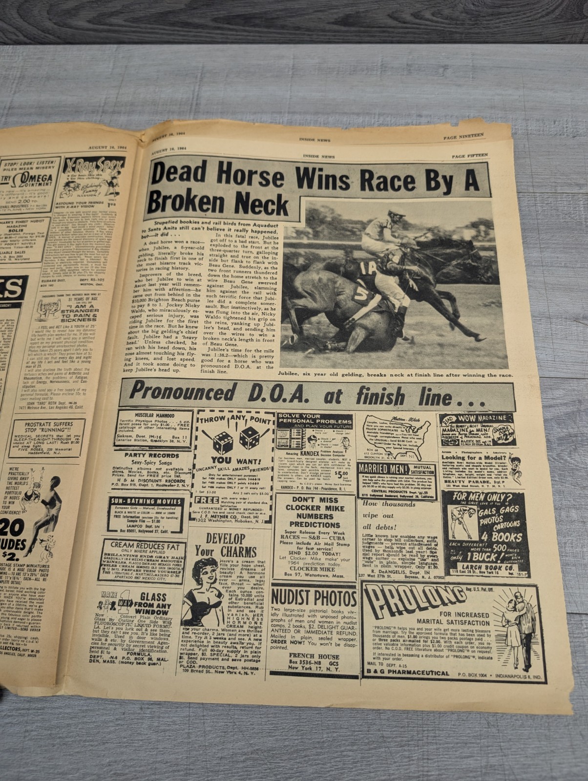 1965 The National Insider & 1964 Insider News Tabloid Magazine’s. Oswald, Taylor