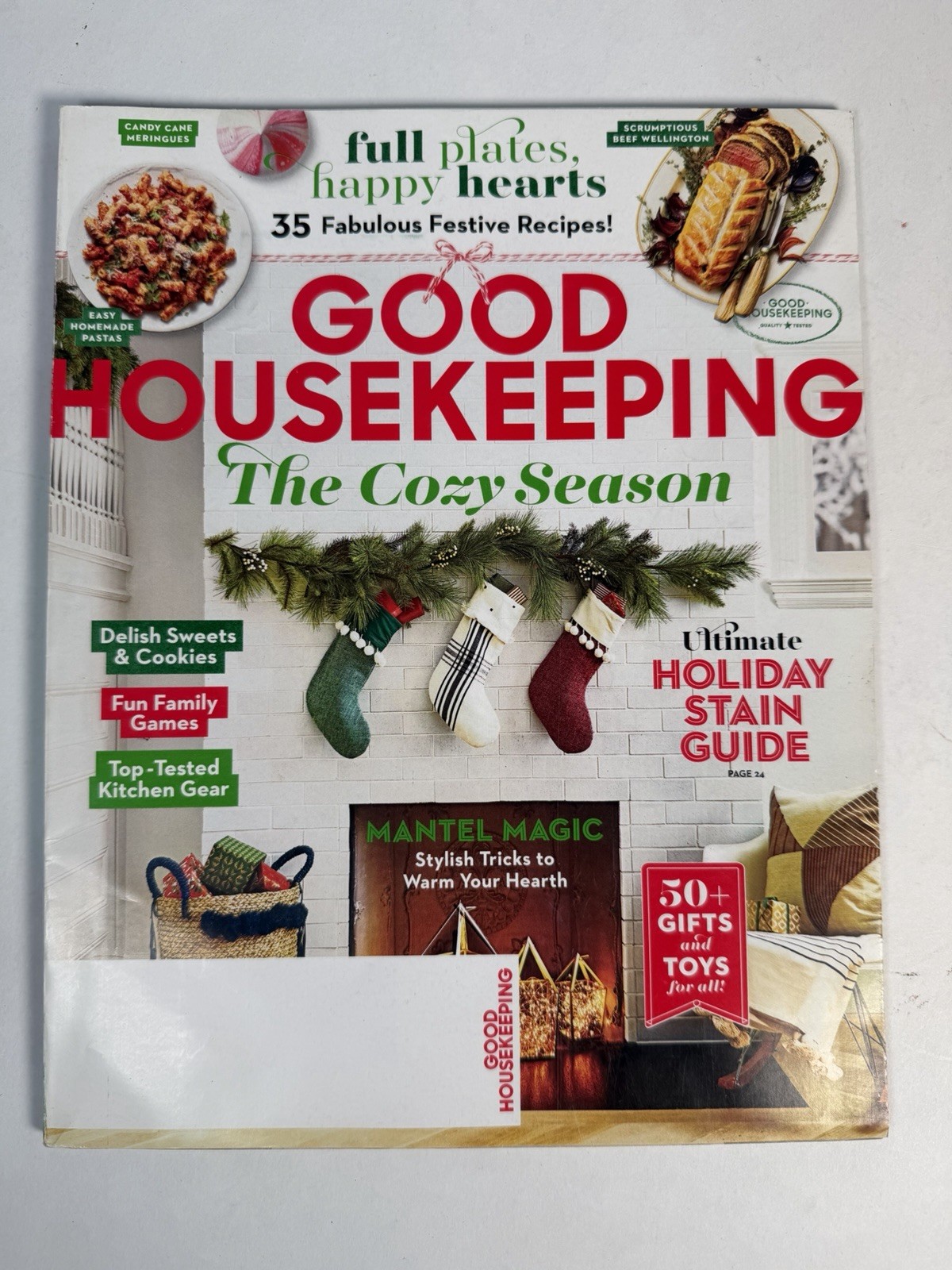 Good Housekeeping Magazine Lot of 10 Mixed Issues Home Recipes Cleaning Decor