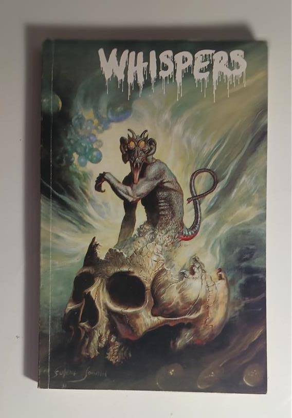 WHISPERS #19 1983 HORROR FANZINE RAY BRADBURY MANLY WADE WELLMAN HUGH B CAVE