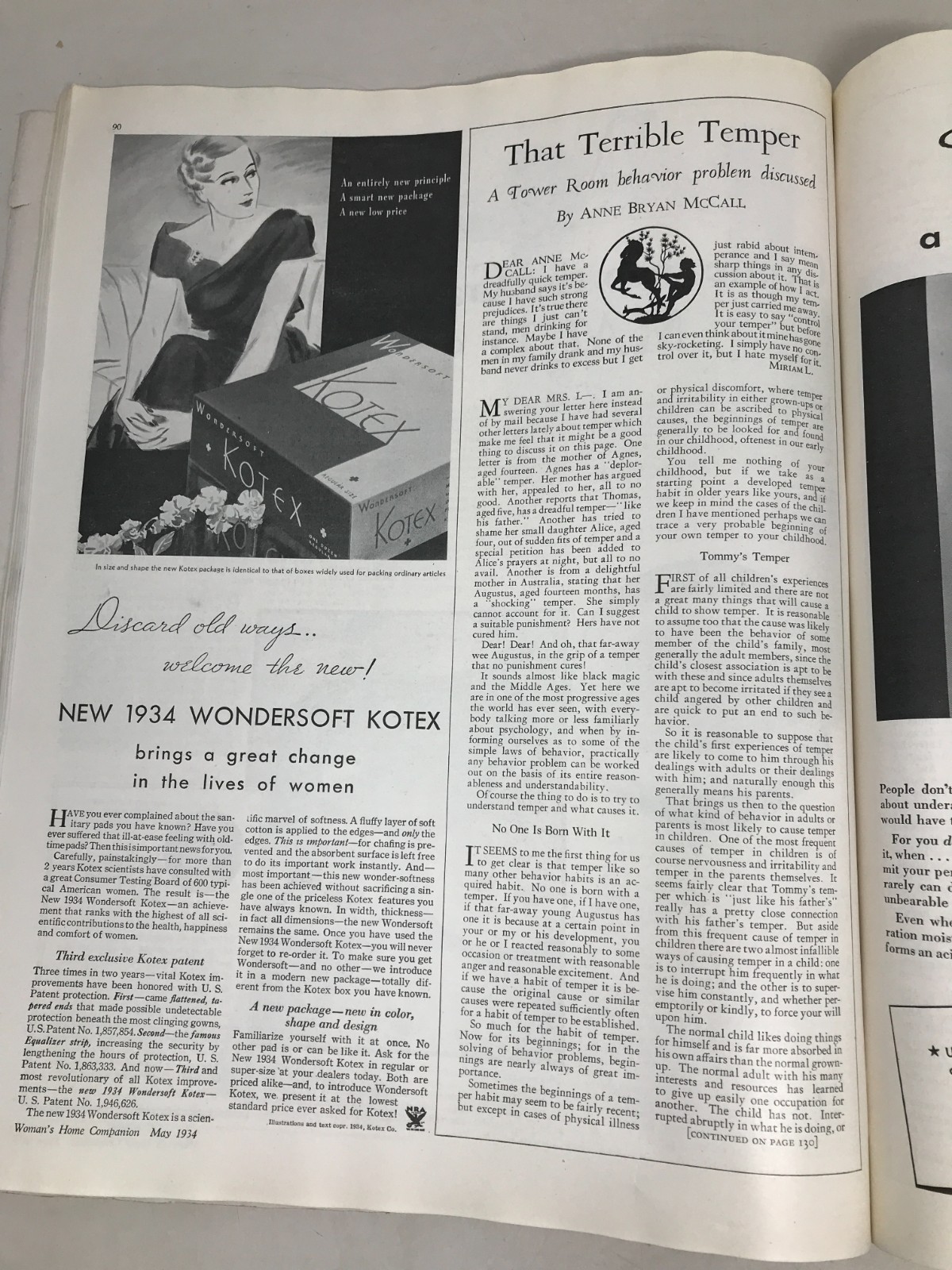 Woman’s Home Companion Magazine, 1934 May, PAM E-78