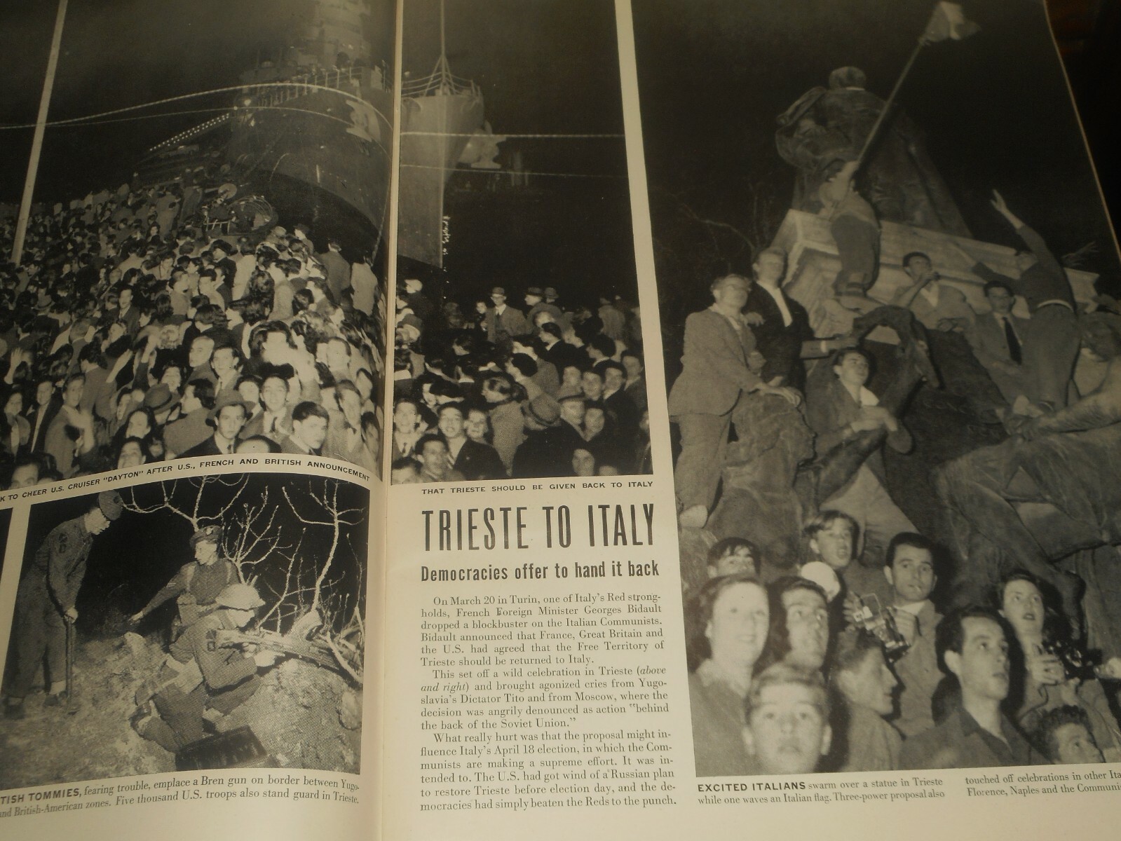 LIFE Magazine April 5, 1948 Brooklyn Dodgers Harry S. Truman Douglas MacArthur