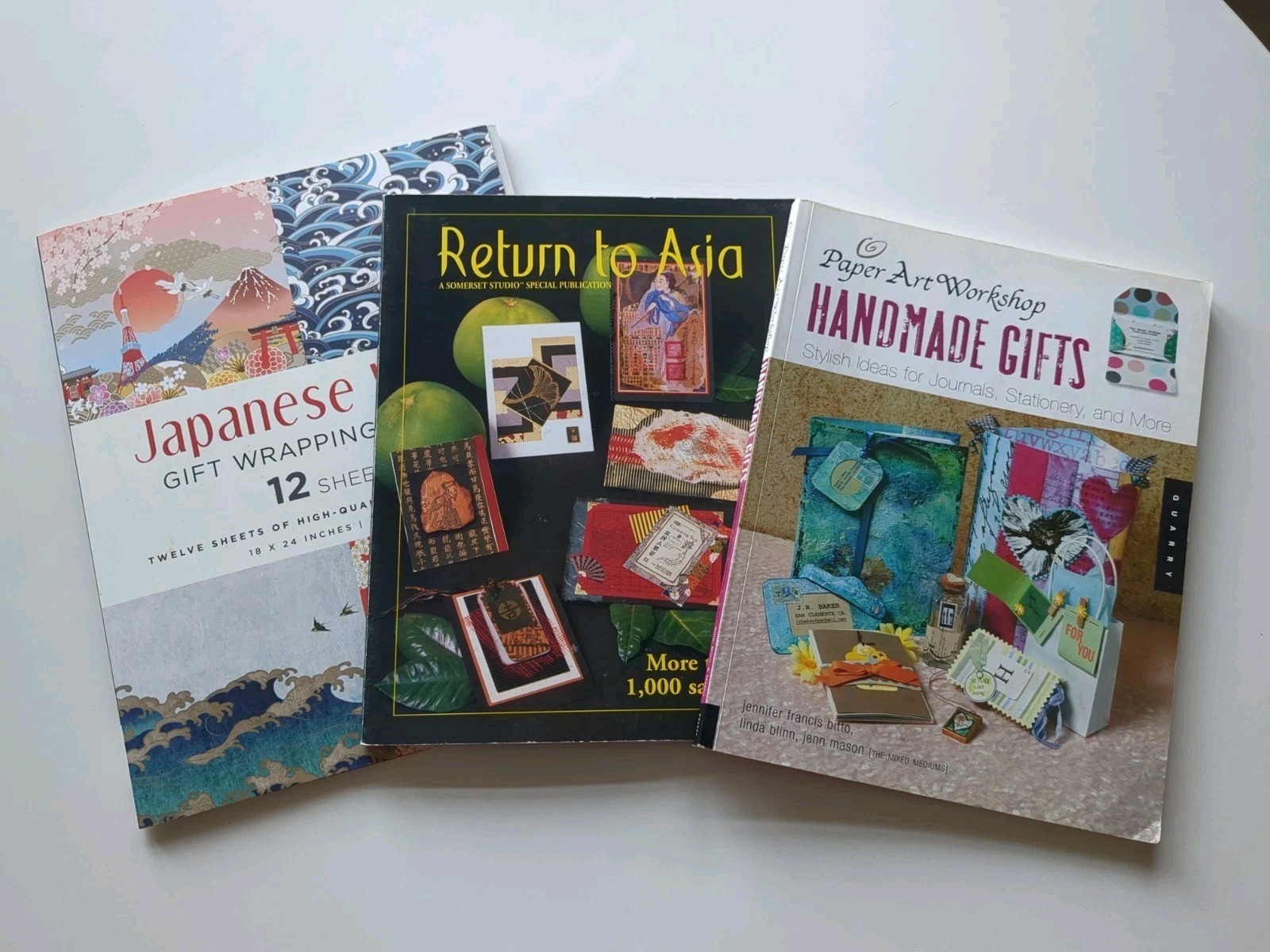 Paper Craft Lot Somerset Studio Return to Asia Japanese Washi Art Workshop