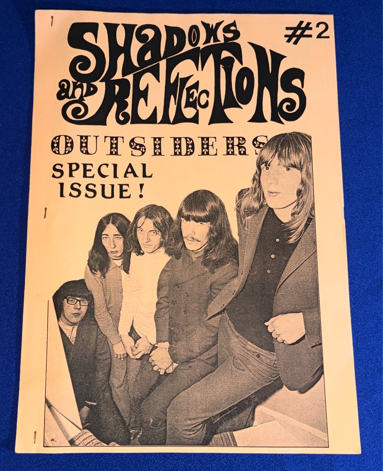 vintage Dec 1985 Shadows of Reflections FANZINE Outsiders Special Issue