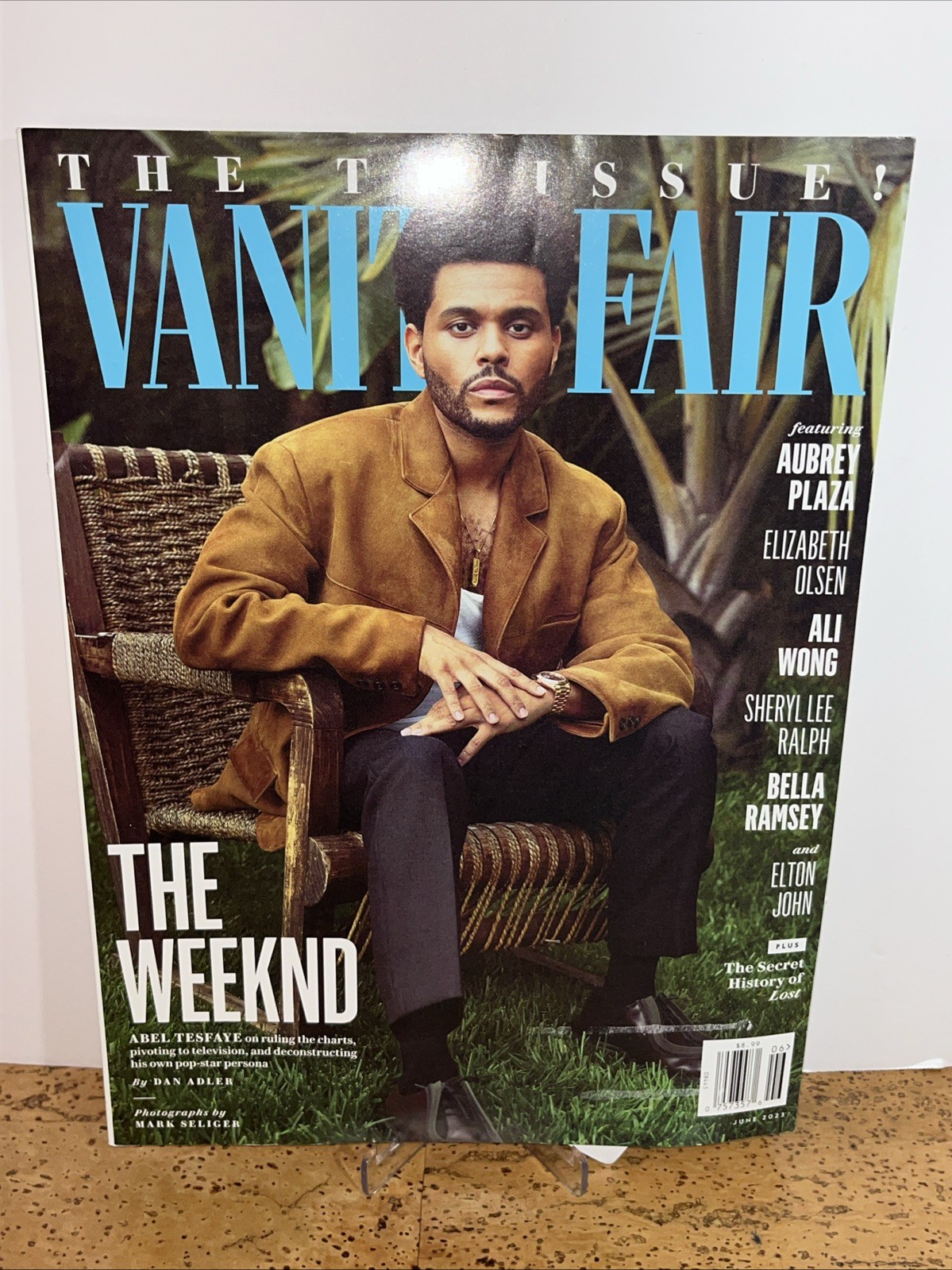 Vanity Fair- June 2023, The Weeknd Cover, TV Issue, Aubrey Plaza, Elton John