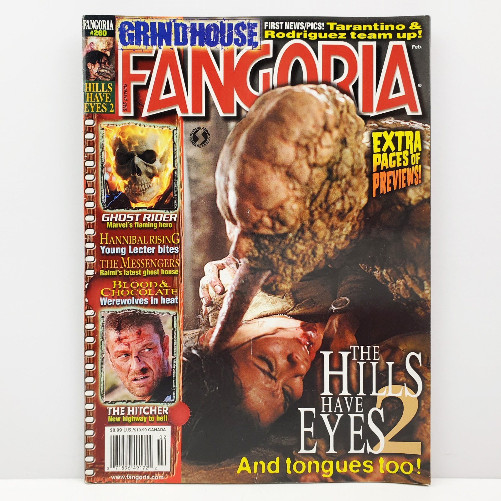 Fangoria Magazine #260 Feb. 2006 Hills Have Eyes 2 Ghost Rider Pan’s Labyrinth
