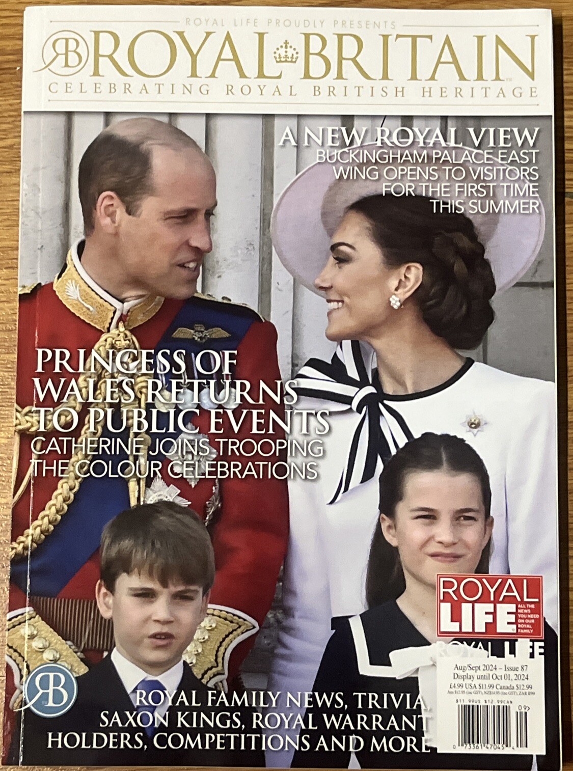 Royal Life magazine presents Royal Britain 70 2024 Princess of Wales returns