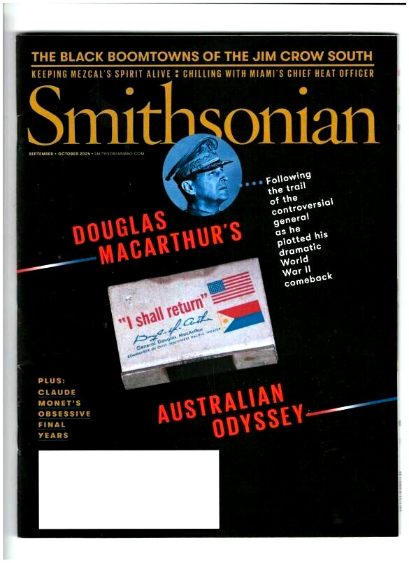 SMITHSONIAN MAGAZINE 2024-DOUGLAS MACARTHUR AUSTRALIA-TERRE HAUTE INDIANA-PHOTOS
