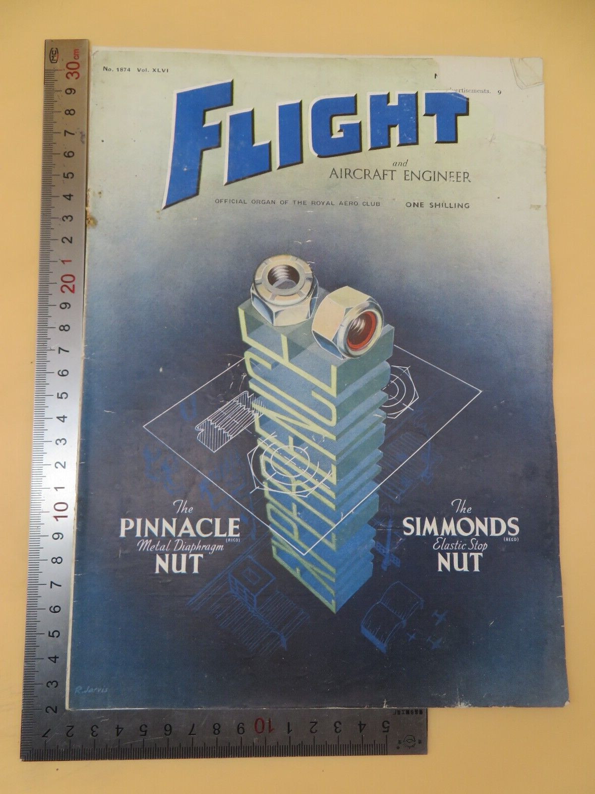 Flight And Aircraft Engineer No 1874 Vol XLVI Magazine