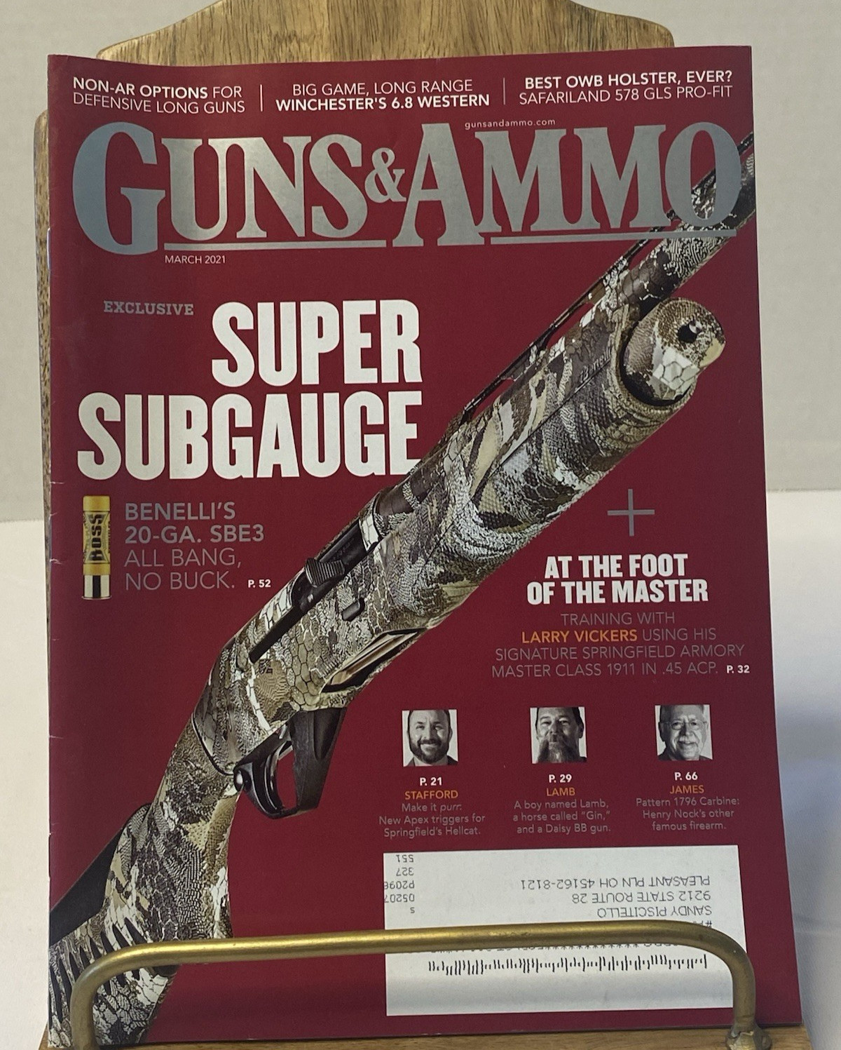 GUNS & AMMO MAGAZINE MARCH 2021