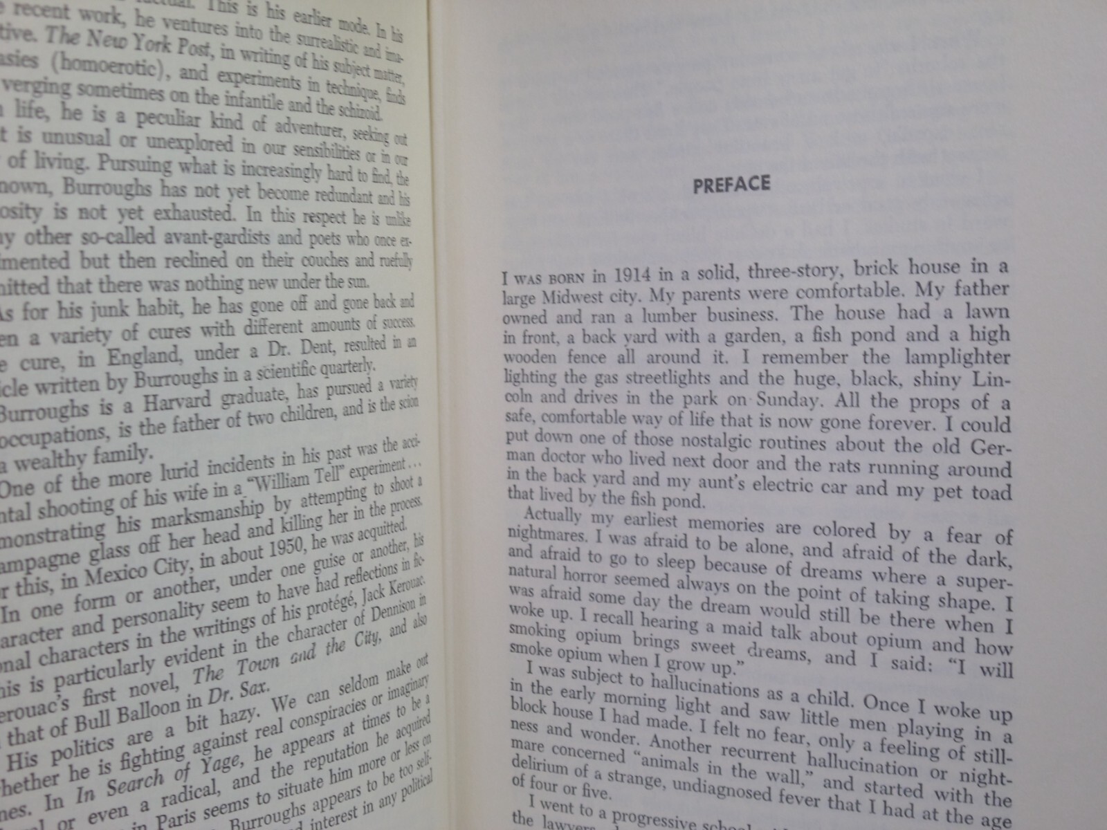 JUNKIE BY WILLIAM S. BURROUGHS 1973 FIRST EDITION