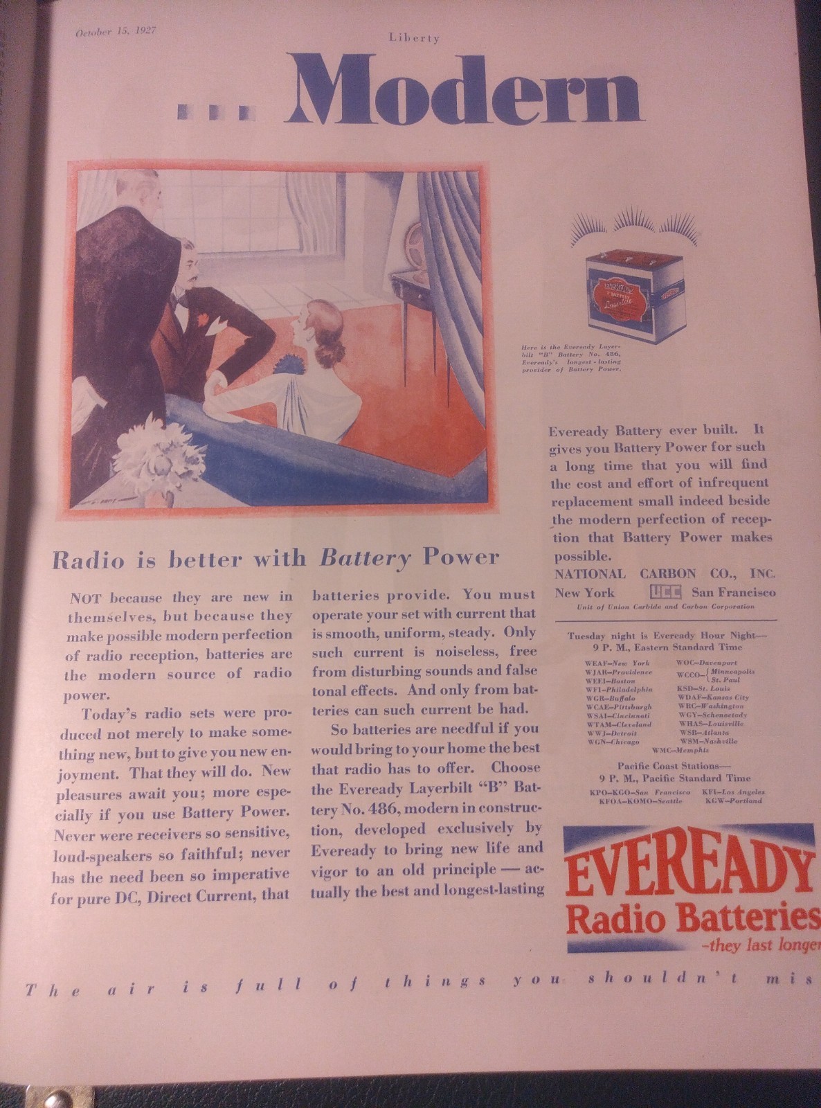 Vintage Liberty Magazine Oct 15 1927 Clara Bow Wings Review Wrigley’s Art…