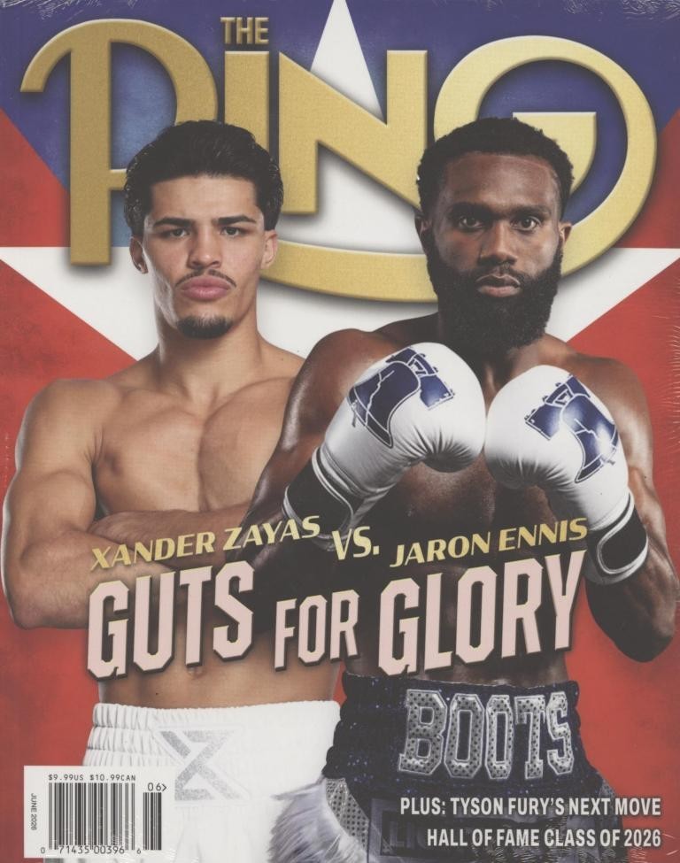 Ring Magazine June 2026 – Xander Zayas vs. Jaron Ennis
