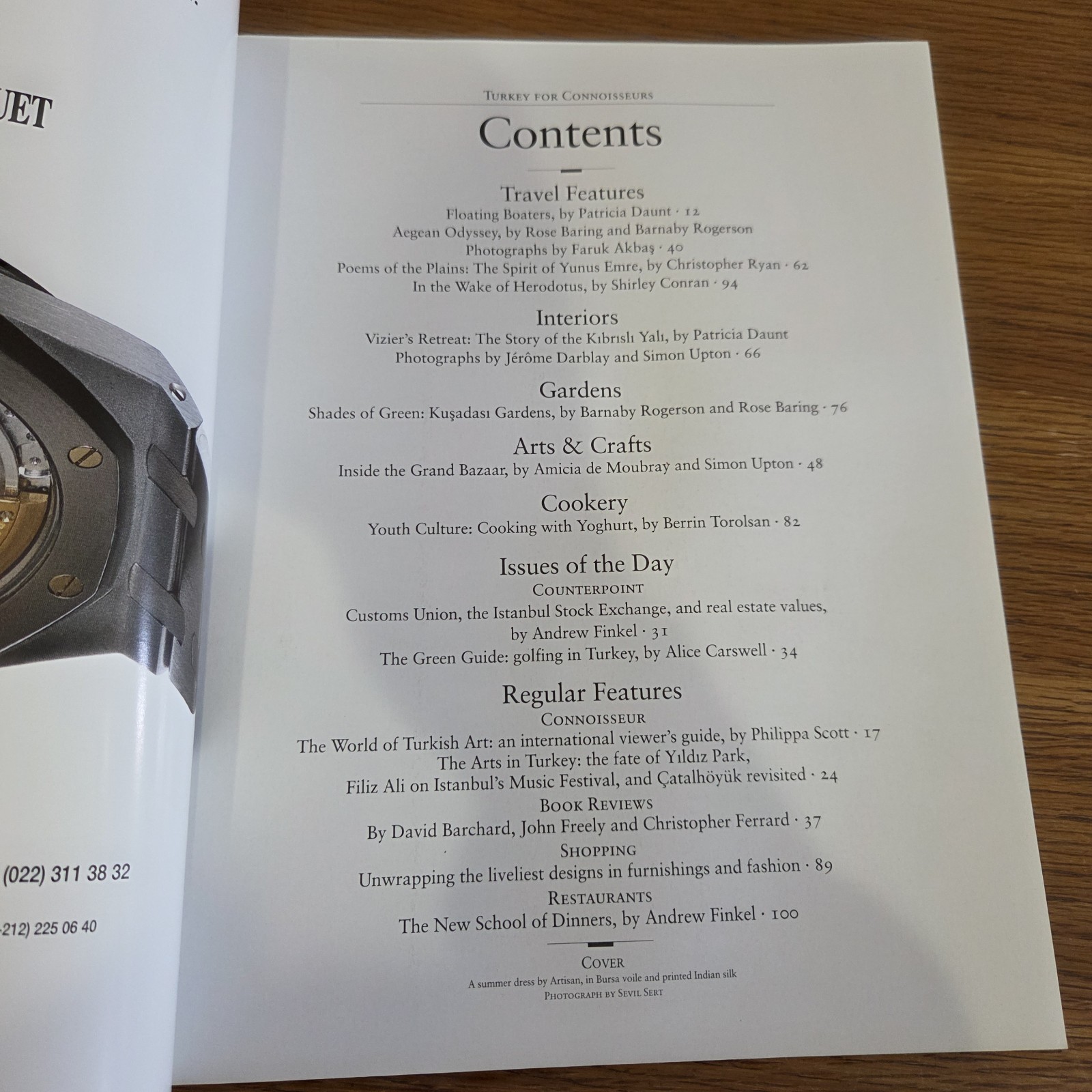 Rare Cornucopia Magazine Turkish Arts & Culture Issues 8 Vol II 1995